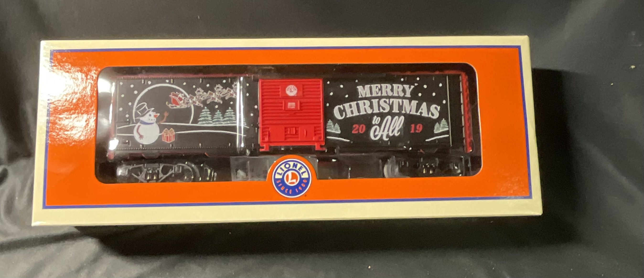 Lionel 1928490 O Gauge 2019 Christmas Boxcar
