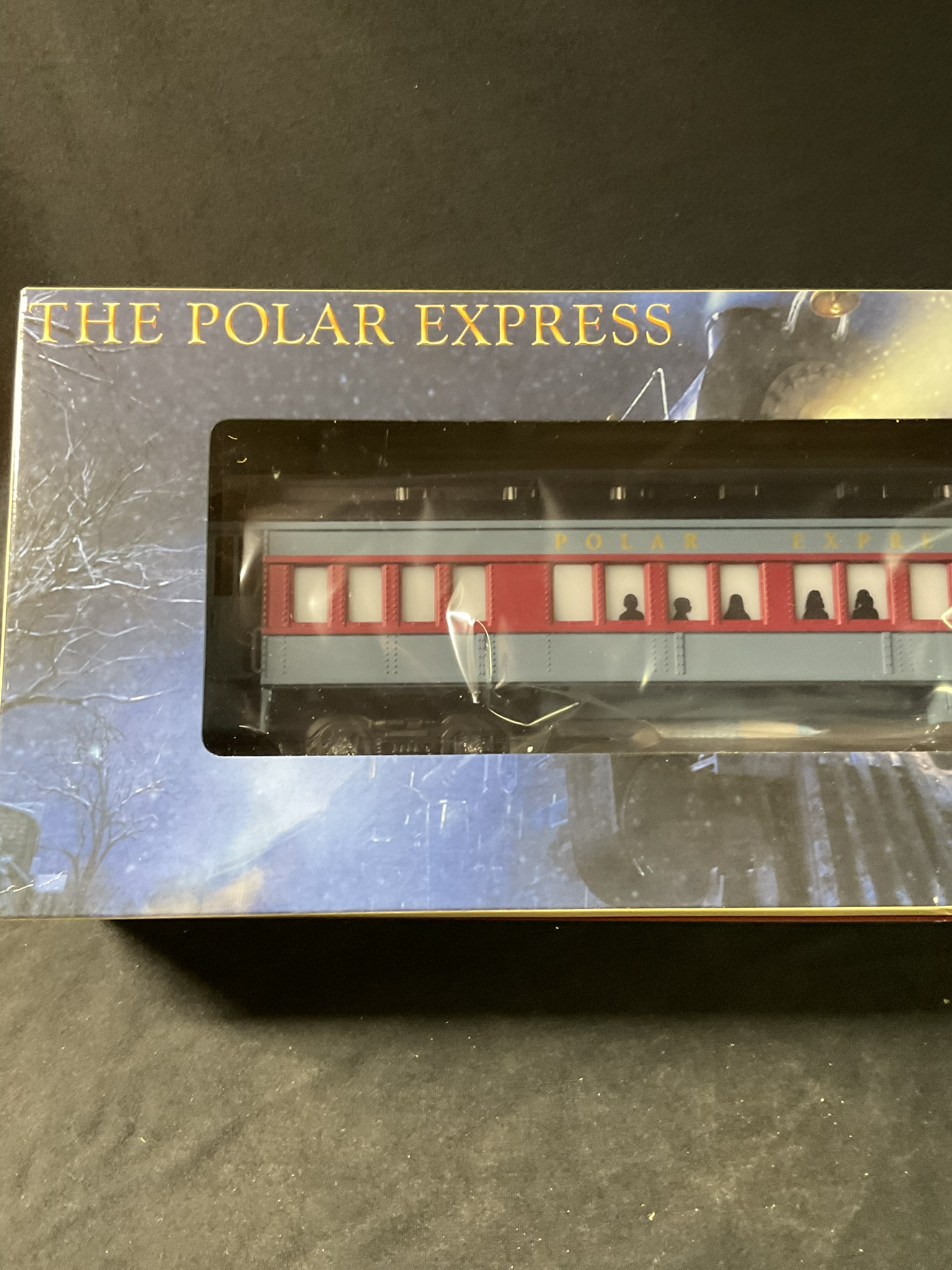 Lionel O Gauge The Polar Express Passenger Car with Disappearing Hobo 6-35130