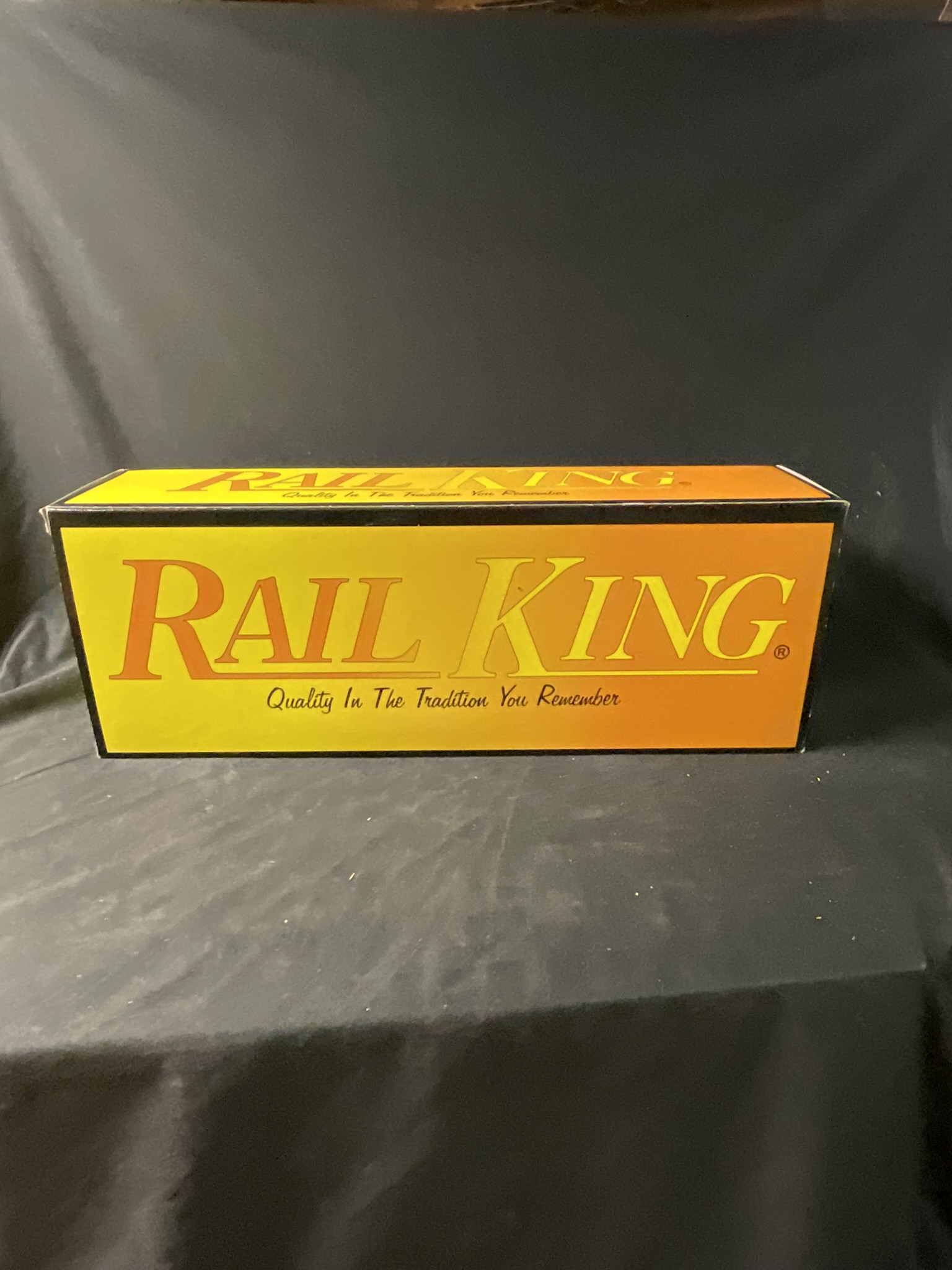 A Pair of RailKing by MTH Electric Trains Sears and Kenmore O Gauge Boxcars
