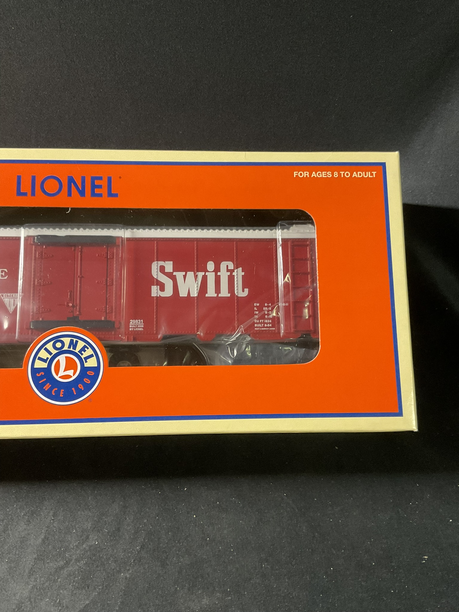 Lionel 6-29831 Swift Hot Box Reefer Model Train Car