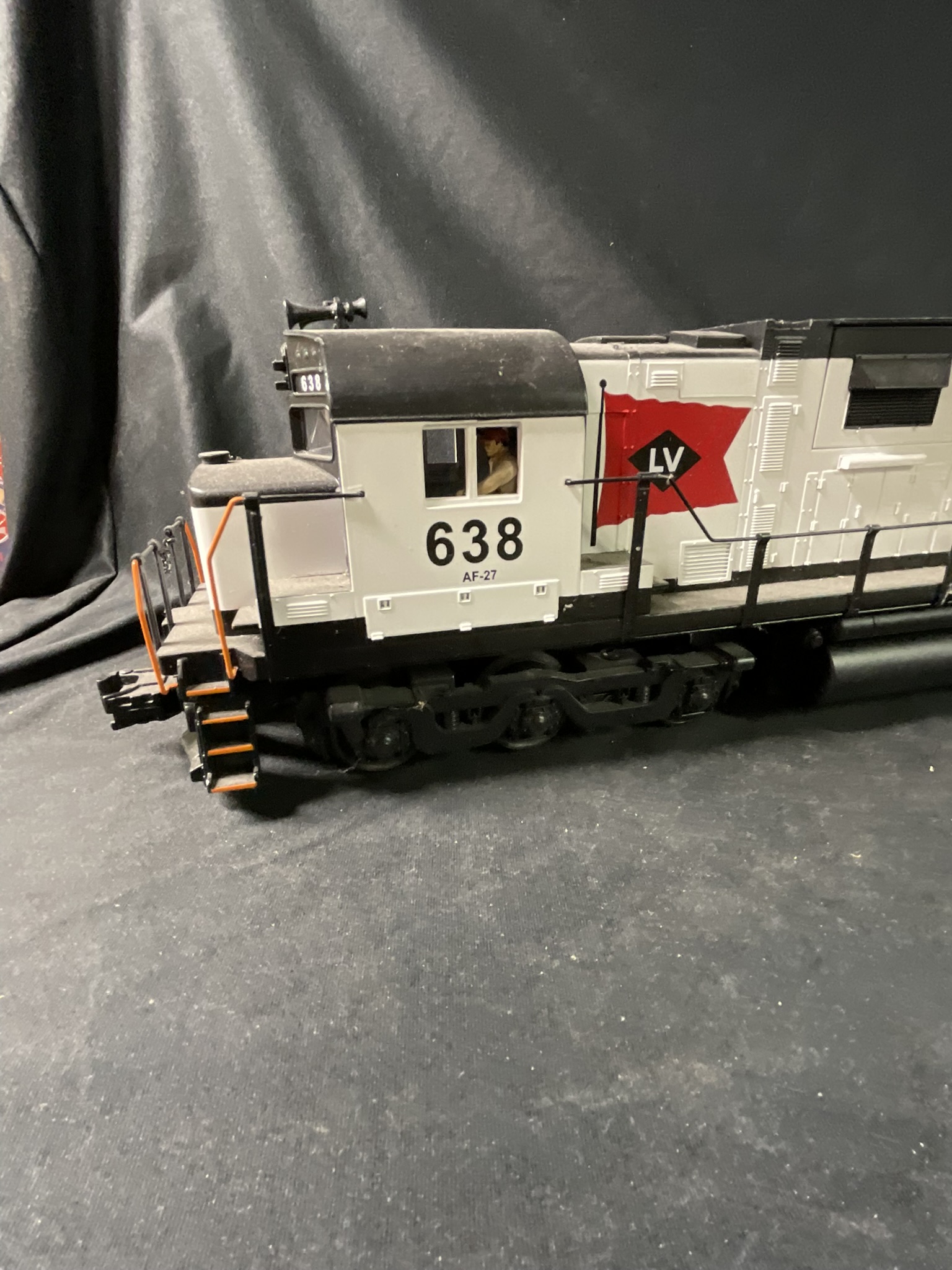 Lehigh Valley Alco C-628 Diesel Locomotive Number 638 Attributed to MTH Trains