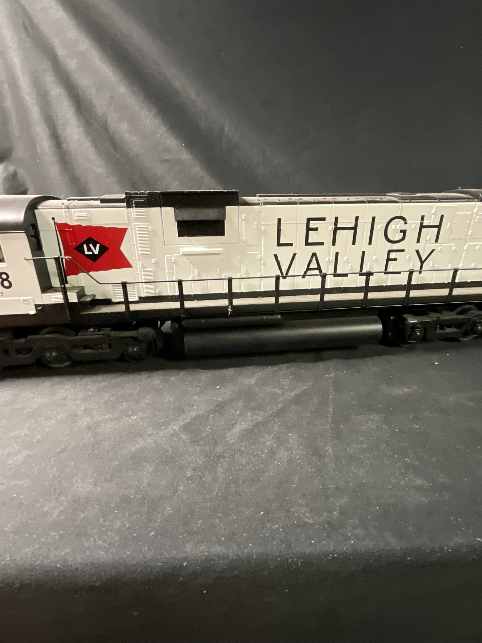Lehigh Valley Alco C-628 Diesel Locomotive Number 638 Attributed to MTH Trains