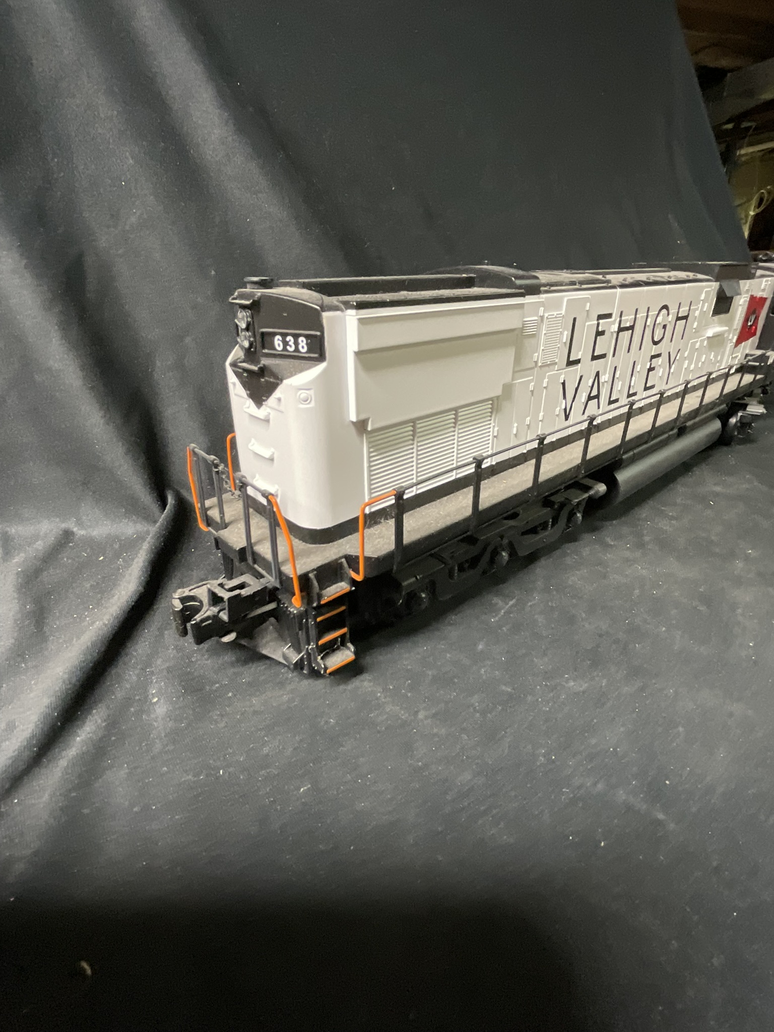 Lehigh Valley Alco C-628 Diesel Locomotive Number 638 Attributed to MTH Trains