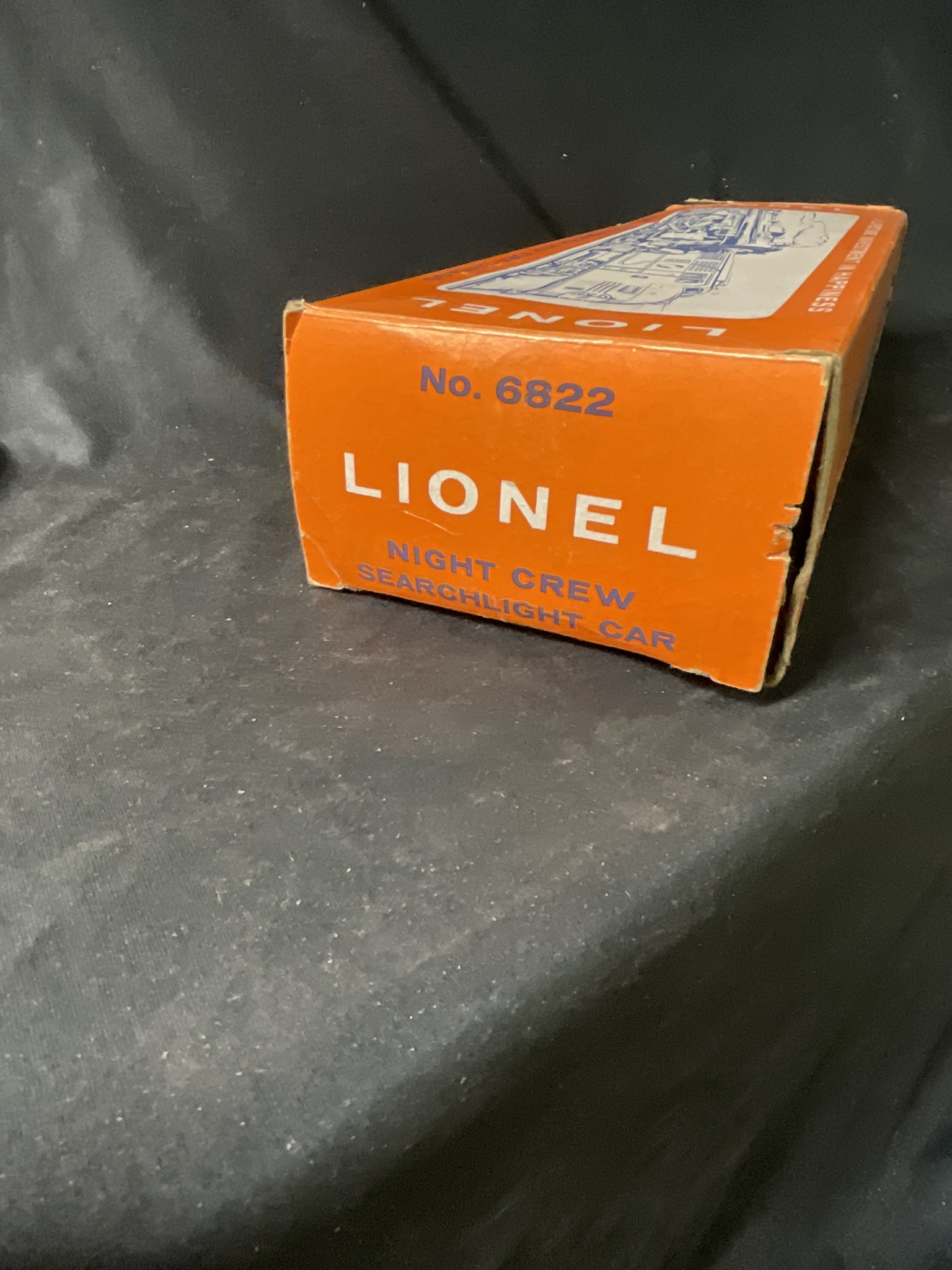 Lionel No. 6822 Night Crew Searchlight Car with Original Box