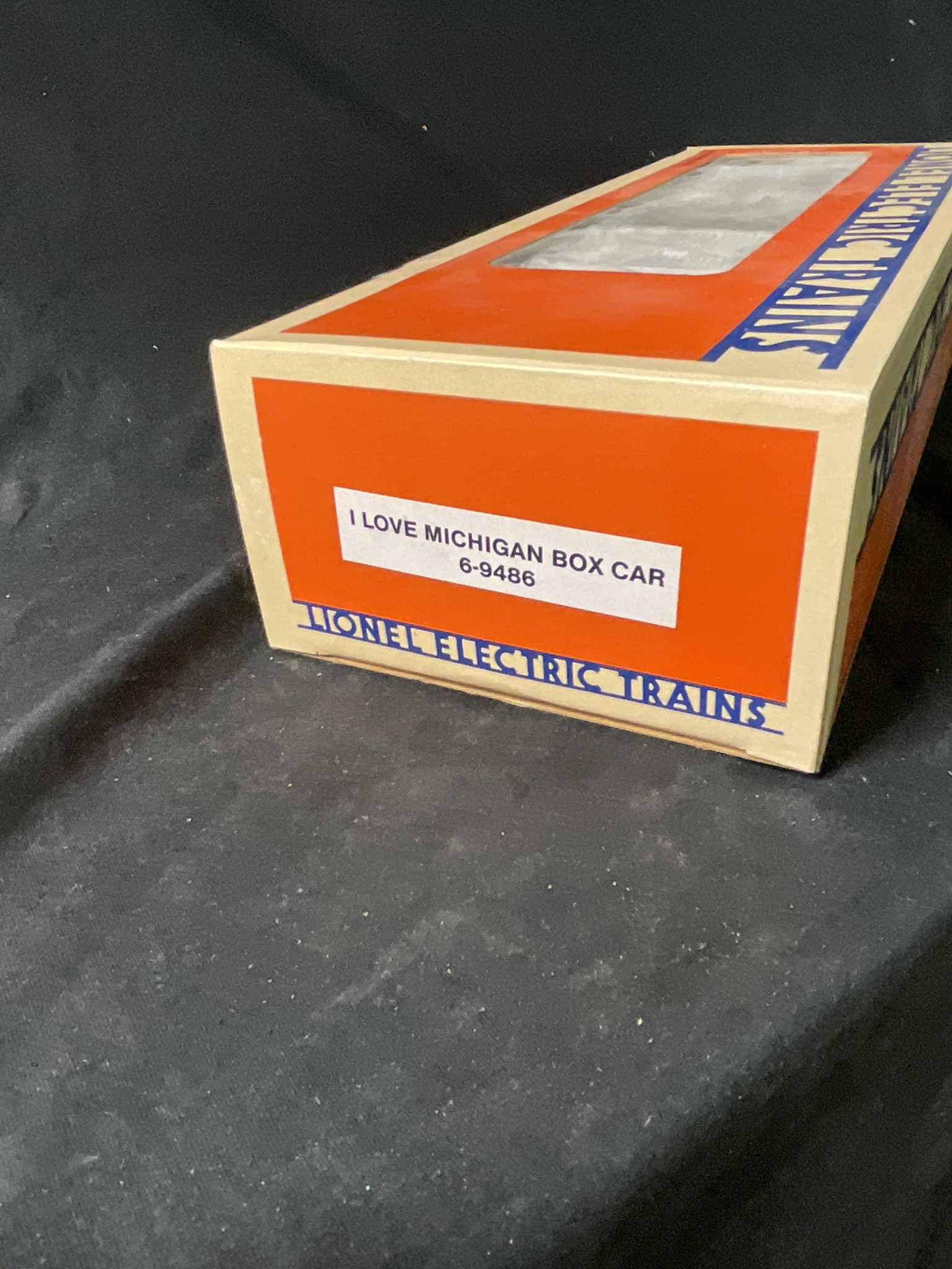 Lionel O Gauge I Love Michigan Boxcar 6-9486 in Original Box