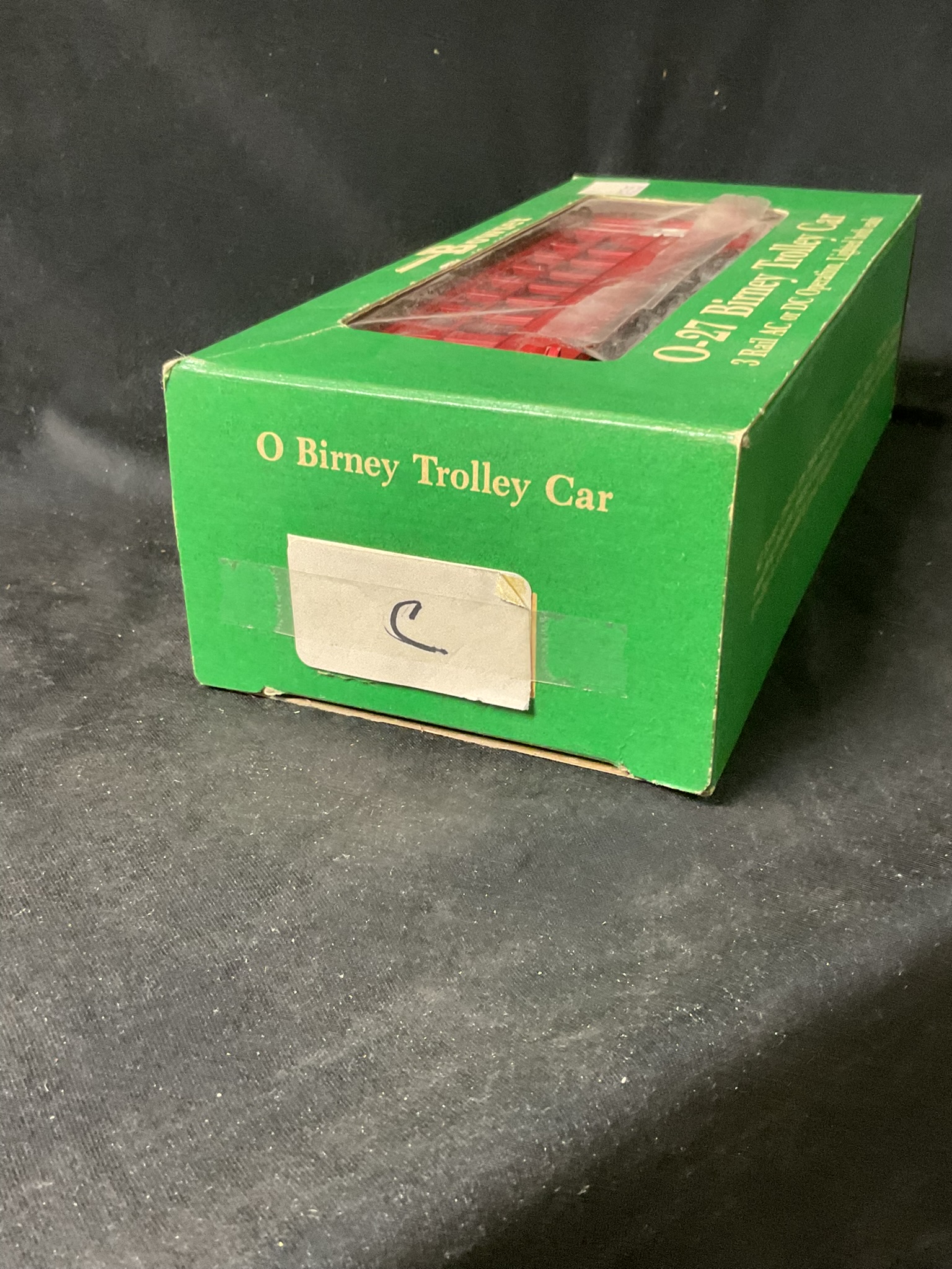 Bowser O-27 Birney Trolley Car with Coca-Cola Advertising