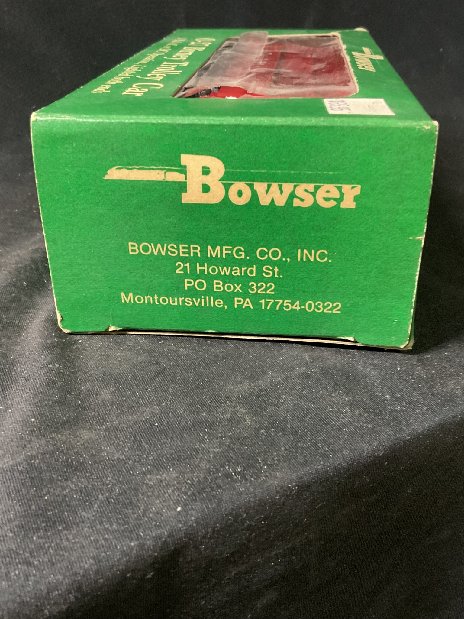 Bowser O-27 Birney Trolley Car with Coca-Cola Advertising