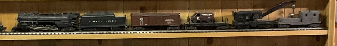A Collection of Lionel Postwar O-Gauge Steam Locomotive and Freight Cars