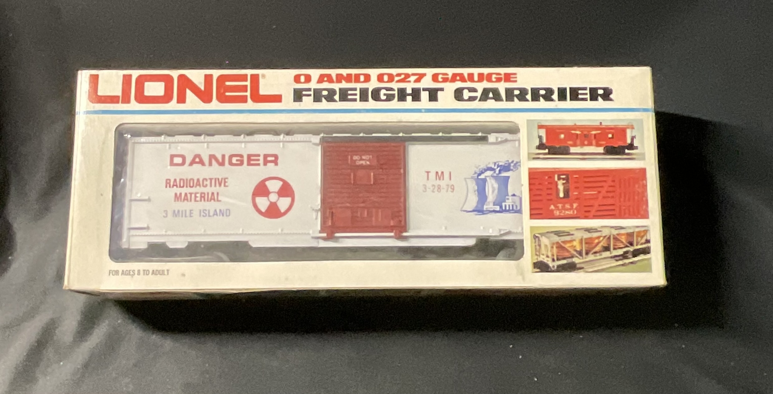 Lionel O/O27 Gauge Three Mile Island Commemorative Boxcar Redecorated by Pleasant Valley Process Co.