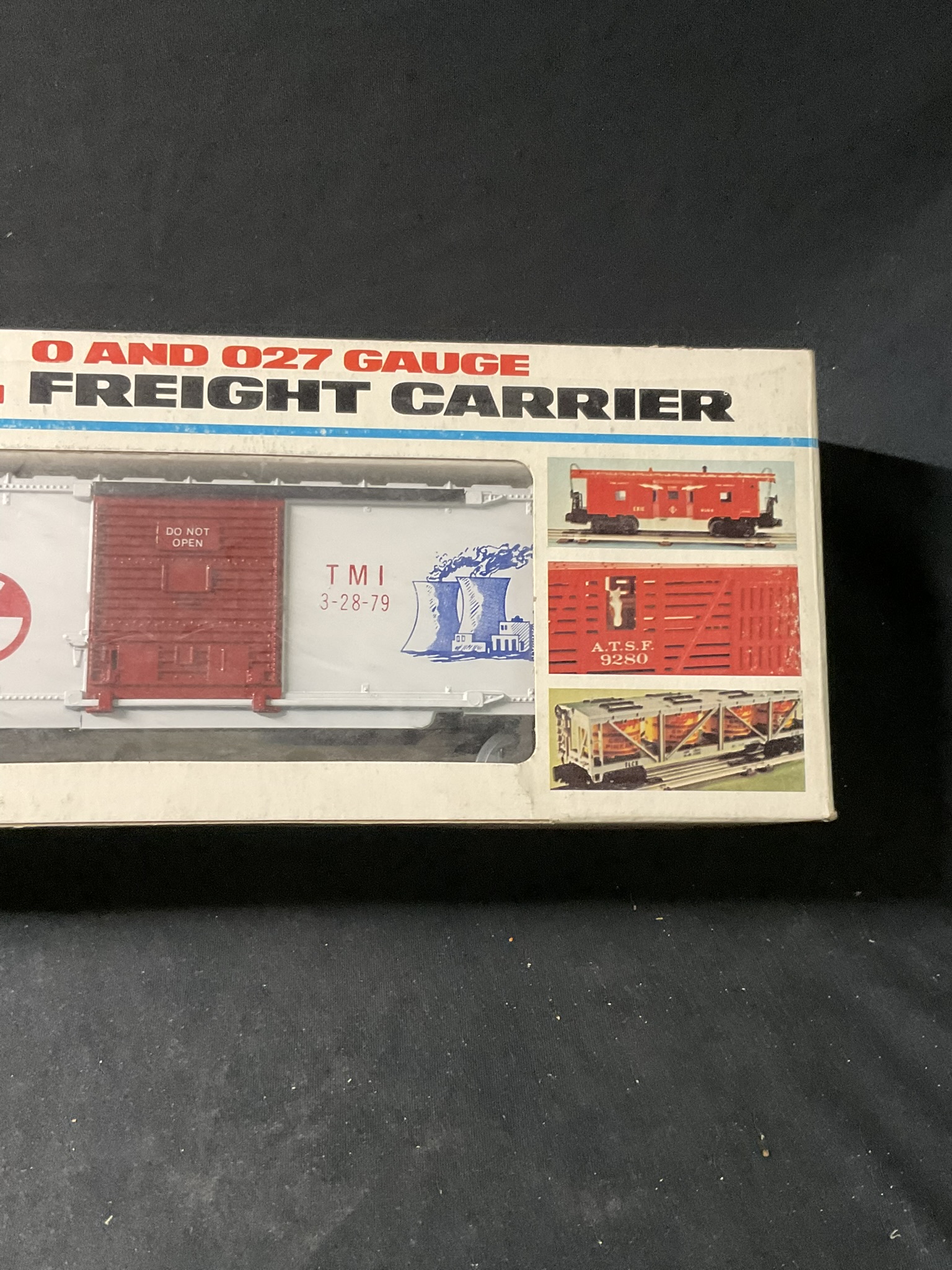 Lionel O/O27 Gauge Three Mile Island Commemorative Boxcar Redecorated by Pleasant Valley Process Co.