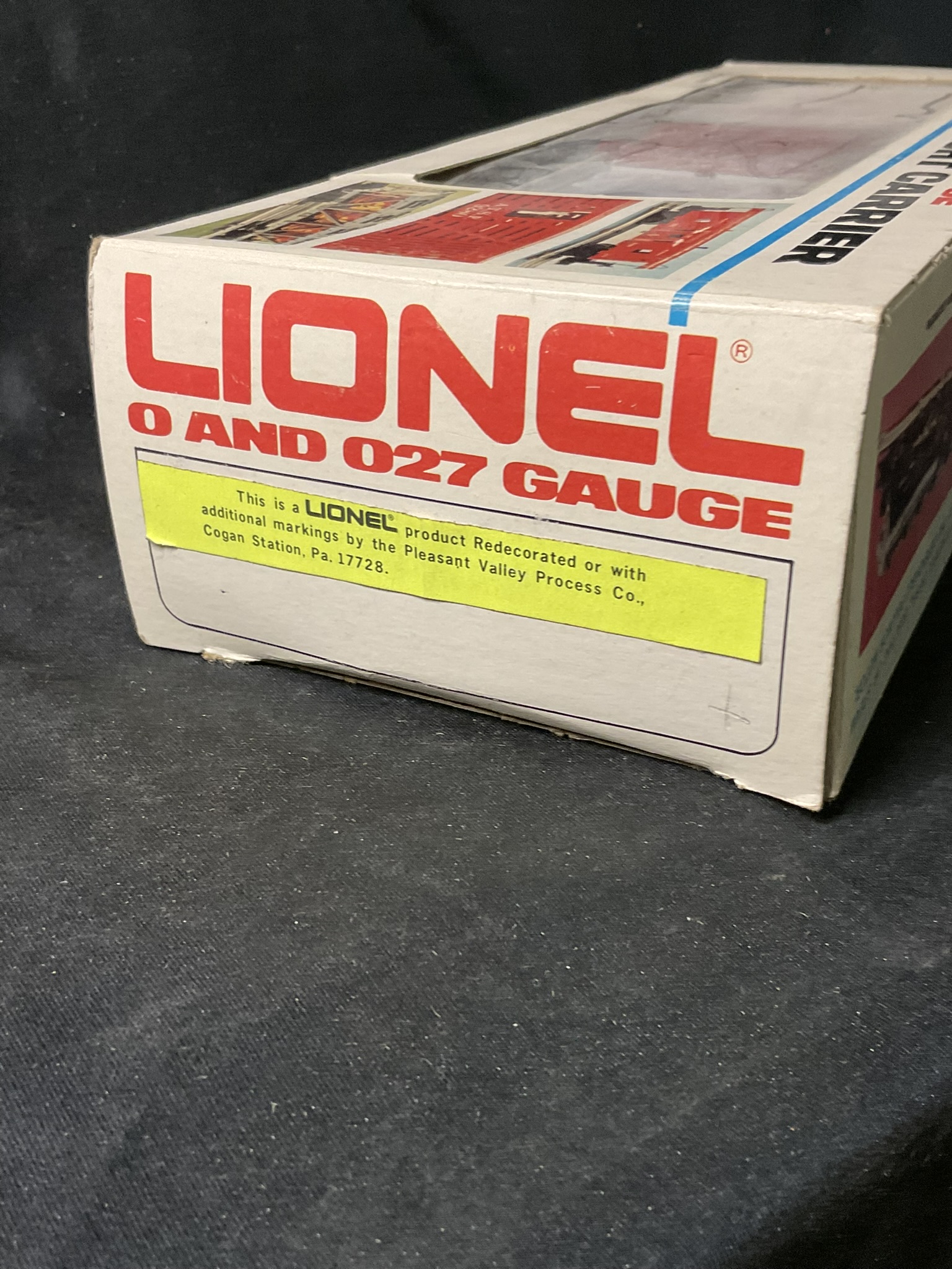 Lionel O/O27 Gauge Three Mile Island Commemorative Boxcar Redecorated by Pleasant Valley Process Co.