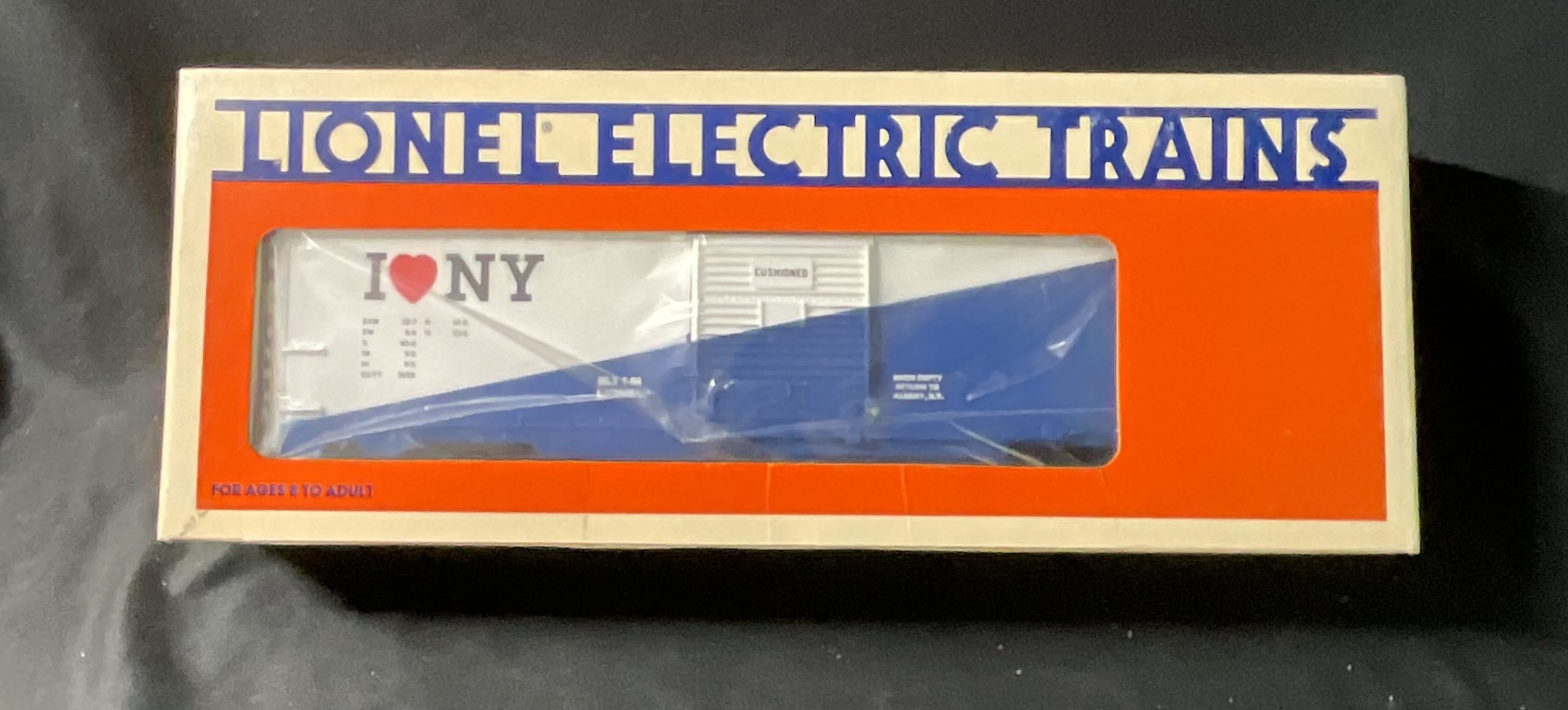 Lionel 6-9475 O Gauge Delaware & Hudson I Love NY Boxcar in Original Box