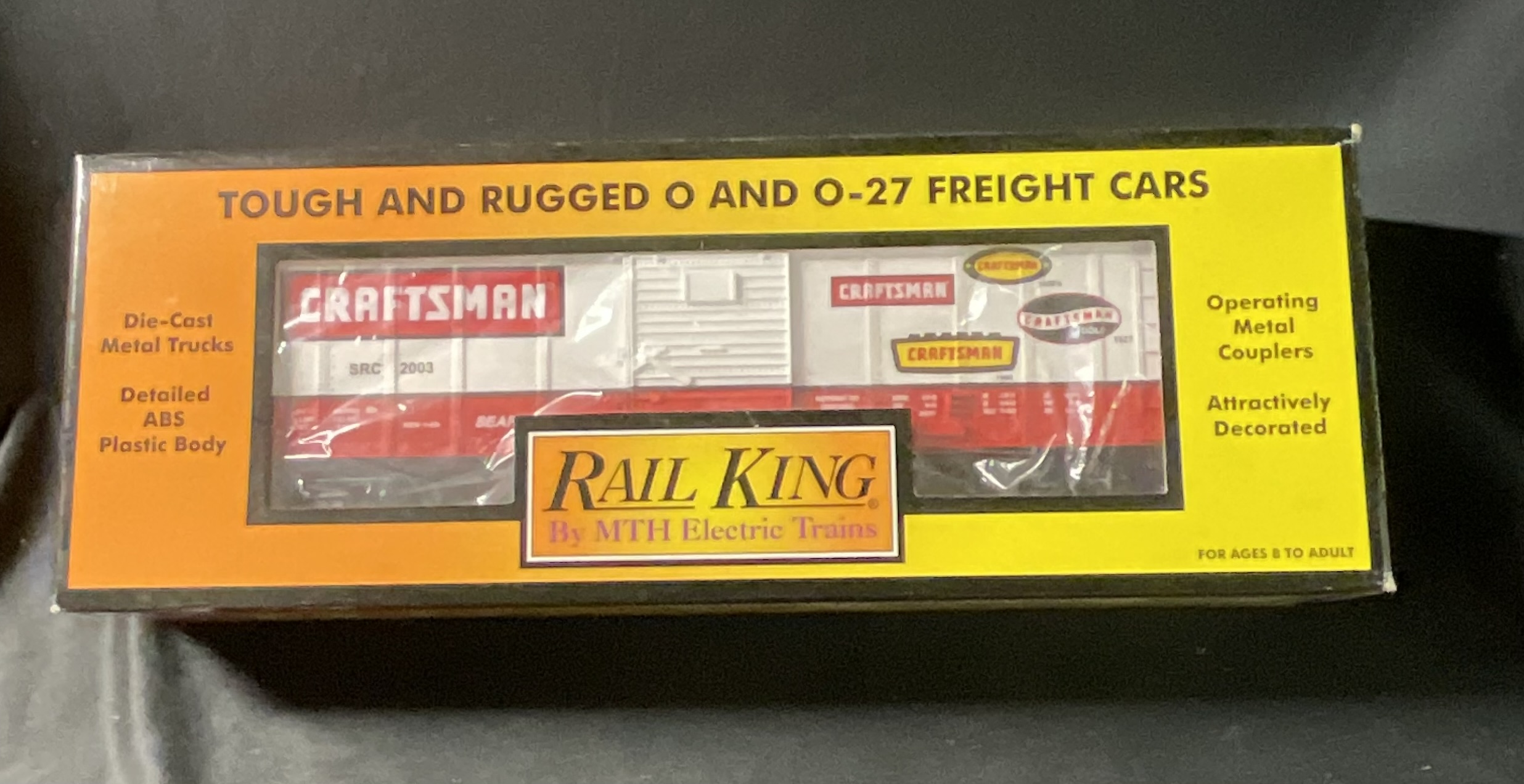 RailKing by MTH Electric Trains O Gauge Craftsman Box Car Item No. 33-7408