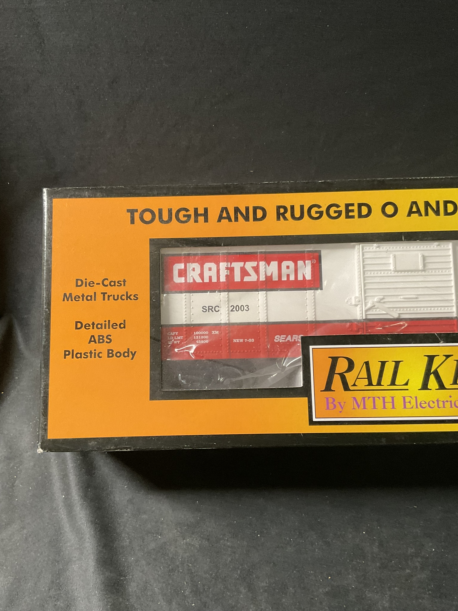 RailKing by MTH Electric Trains O Gauge Craftsman Box Car Item No. 33-7408