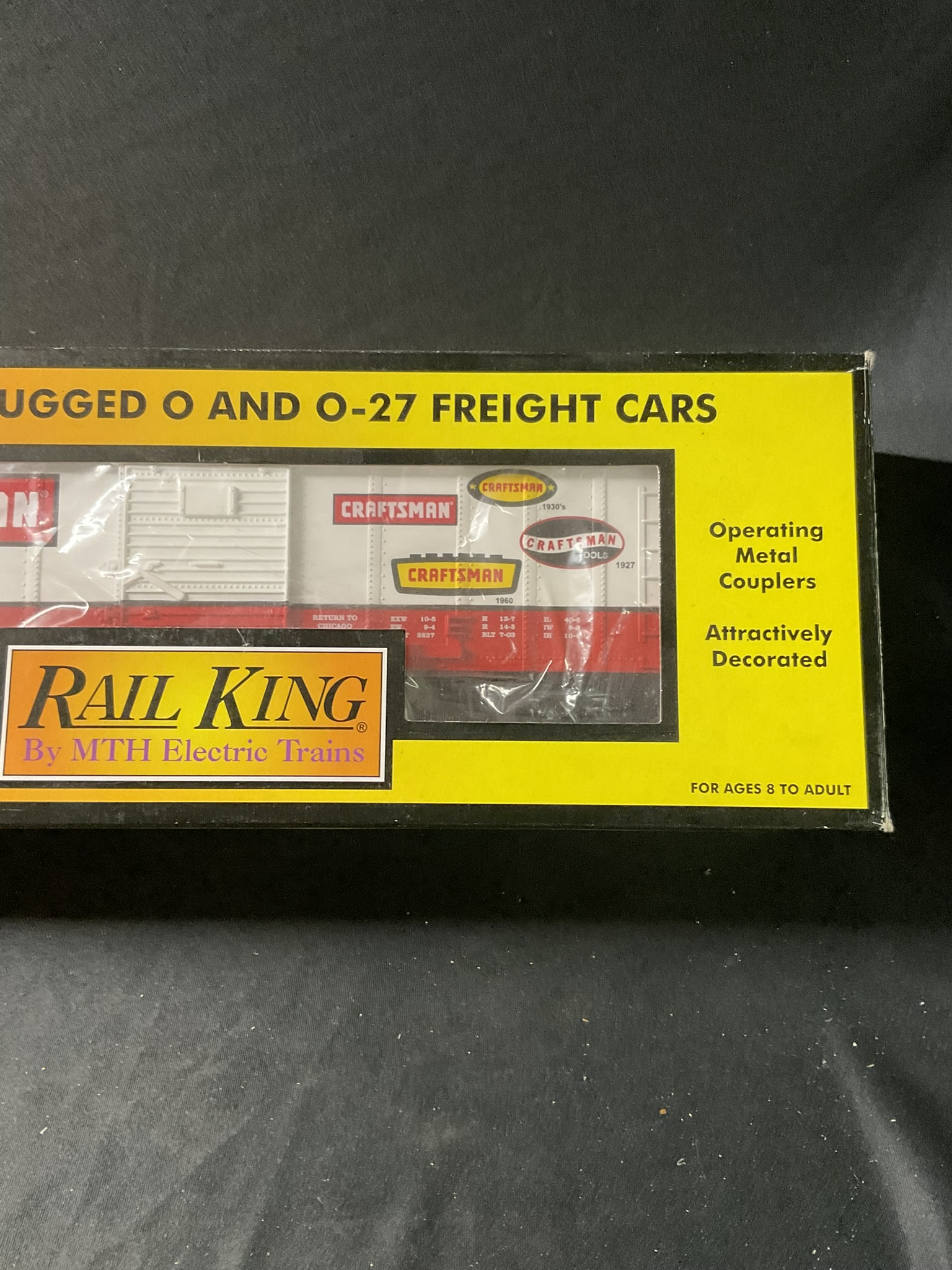 RailKing by MTH Electric Trains O Gauge Craftsman Box Car Item No. 33-7408