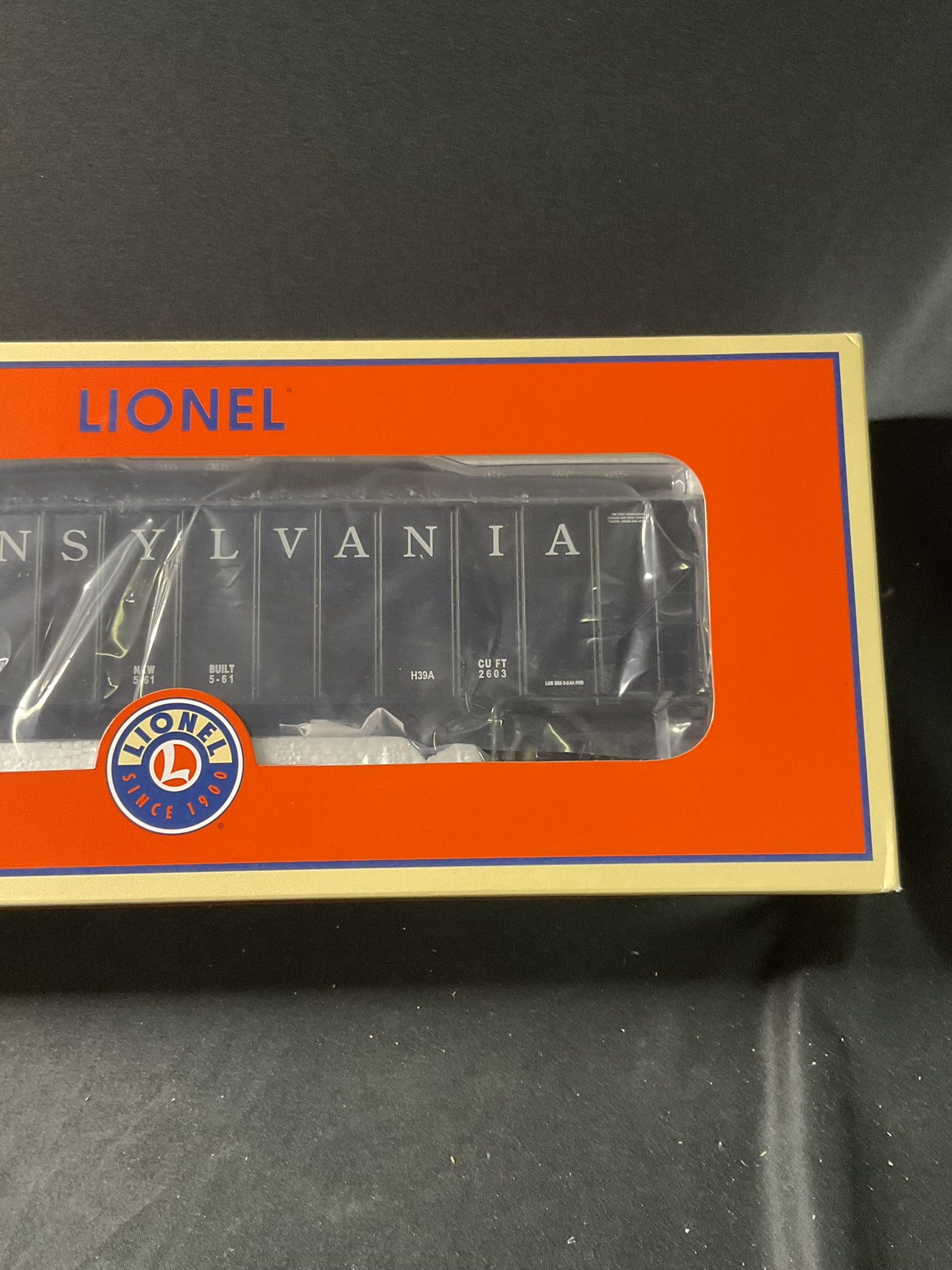 Lionel 6-29787 O Scale Pennsylvania Railroad 3-Bay Open Hopper No. 276011