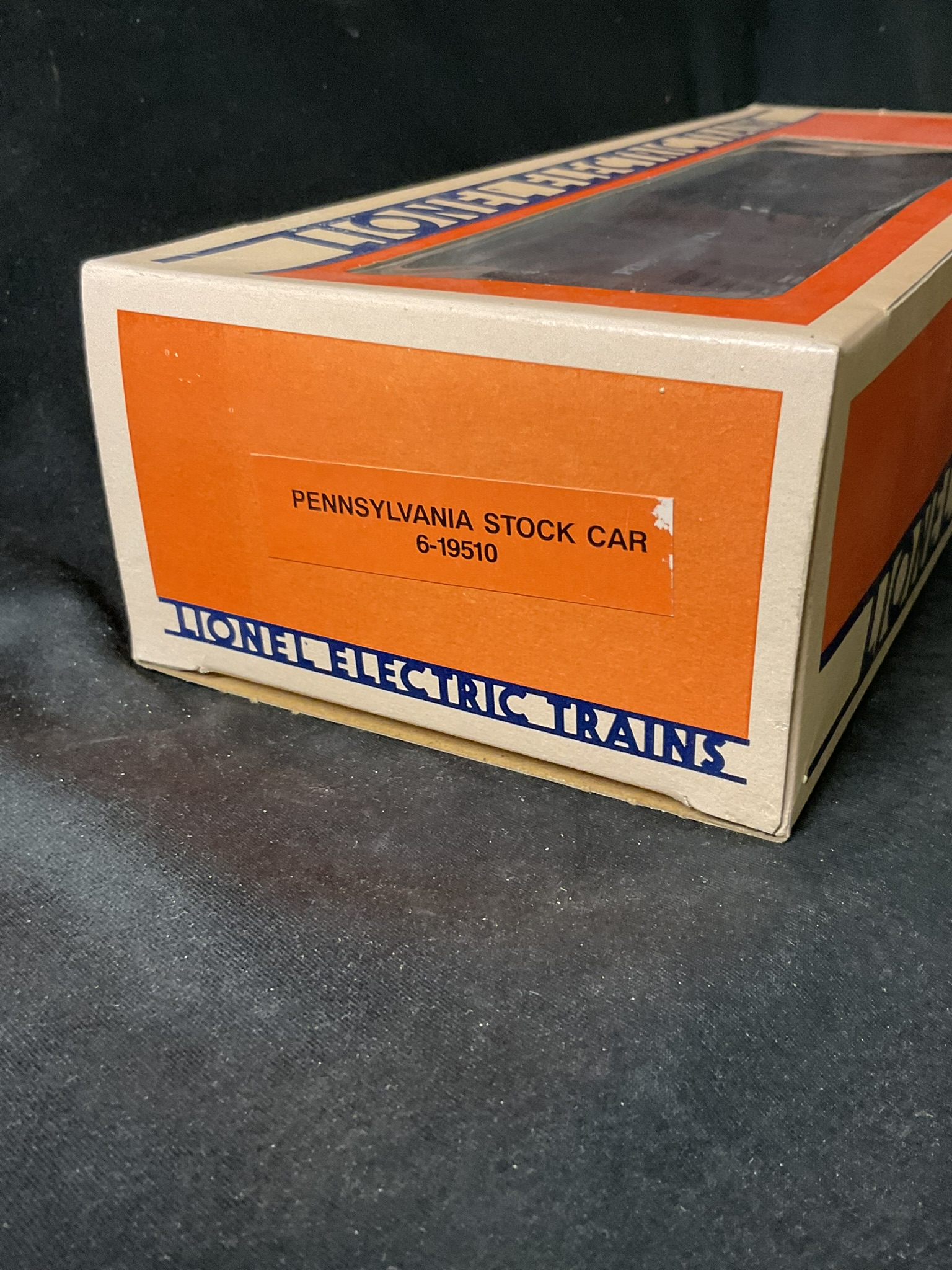 Lionel O Gauge Pennsylvania Stock Car No. 6-19510 in Original Box