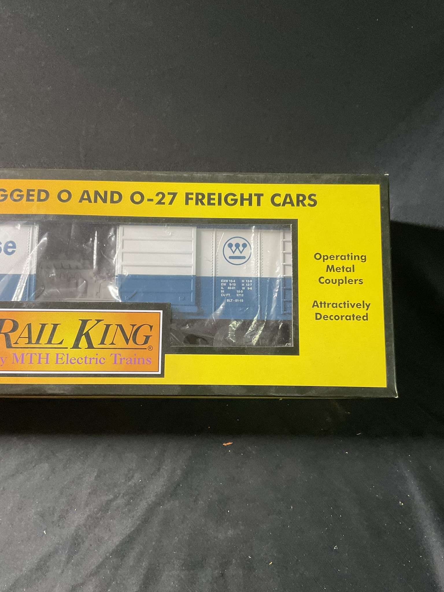MTH RailKing Westinghouse Rounded Roof Box Car with Generator 30-74802