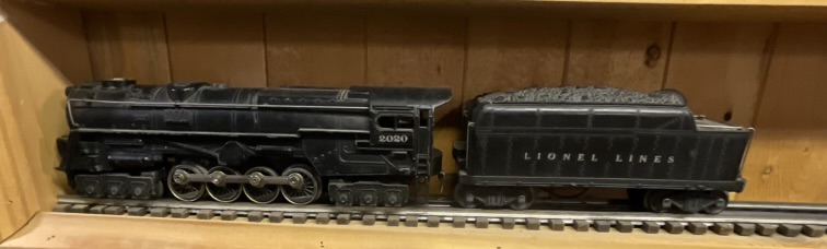 Lionel Postwar O-Gauge No. 2020 Steam Turbine Locomotive and Tender