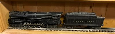 Lionel Postwar O-Gauge No. 2020 Steam Turbine Locomotive and Tender. This lot features a Lionel 