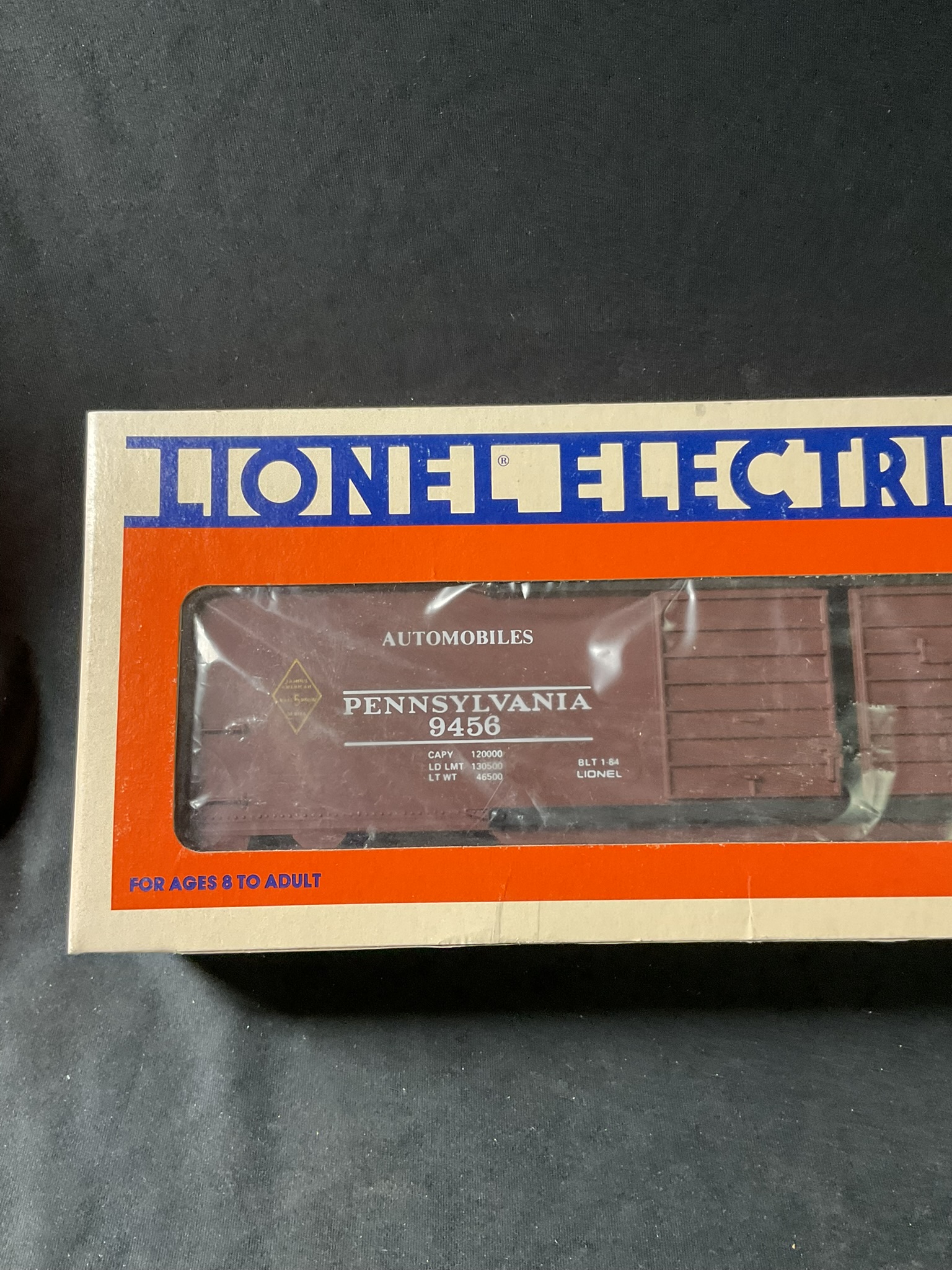 Lionel 6-9456 Pennsylvania Railroad Double Door Boxcar in Original Box