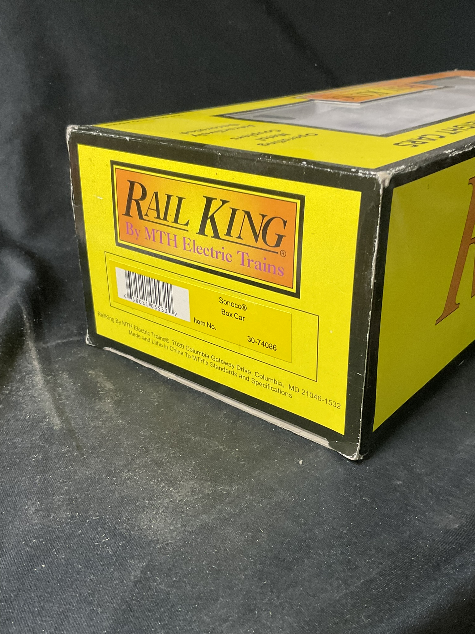 MTH RailKing 30-74086 Sonoco Boxcar