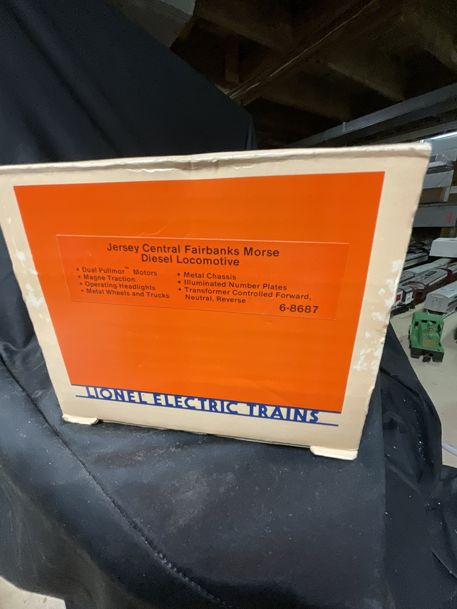 Lionel 6-8687 Jersey Central Fairbanks Morse Train Master Diesel Locomotive O-Gauge