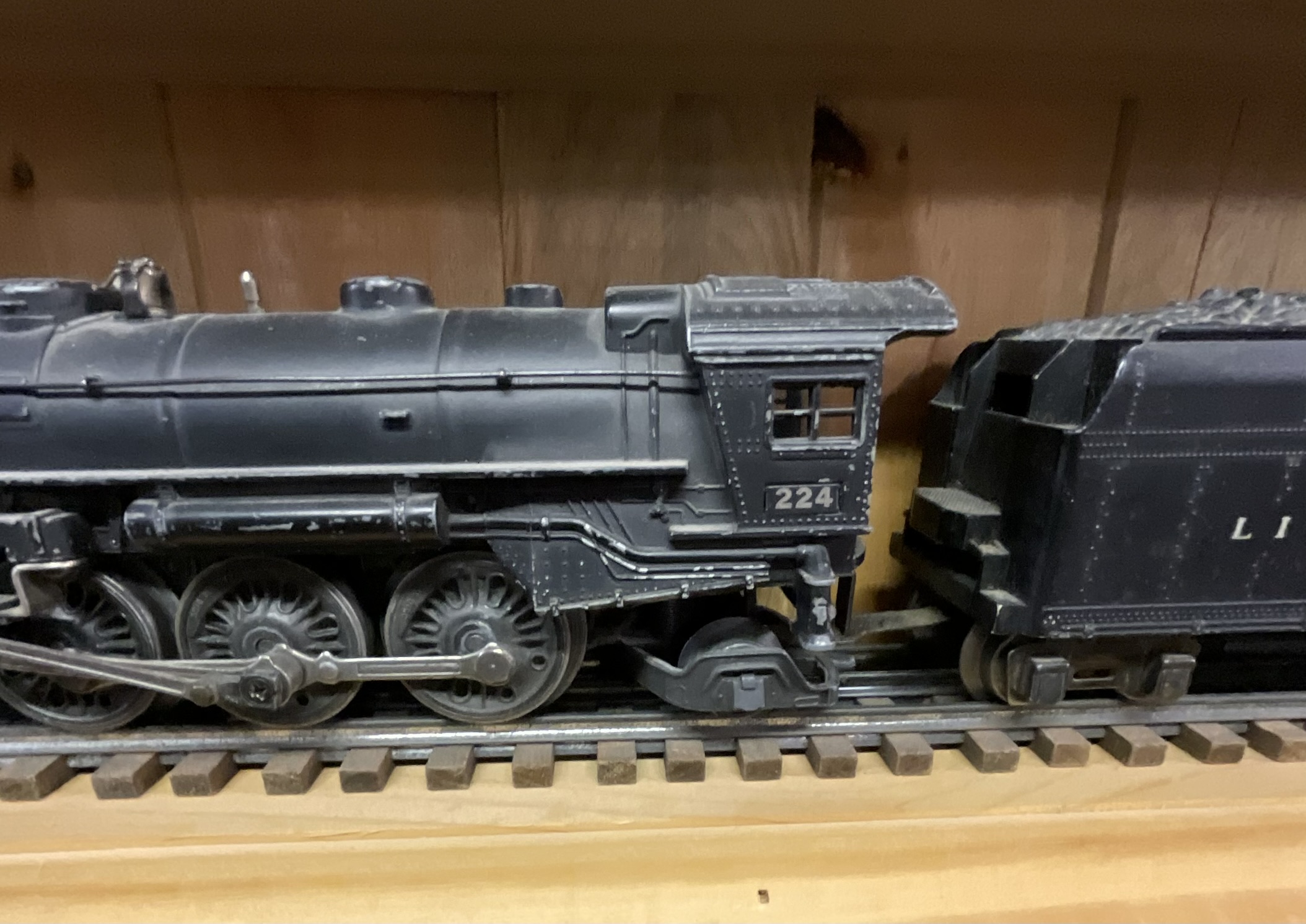 A Pair of Lionel No. 224 Steam Locomotive and Tender