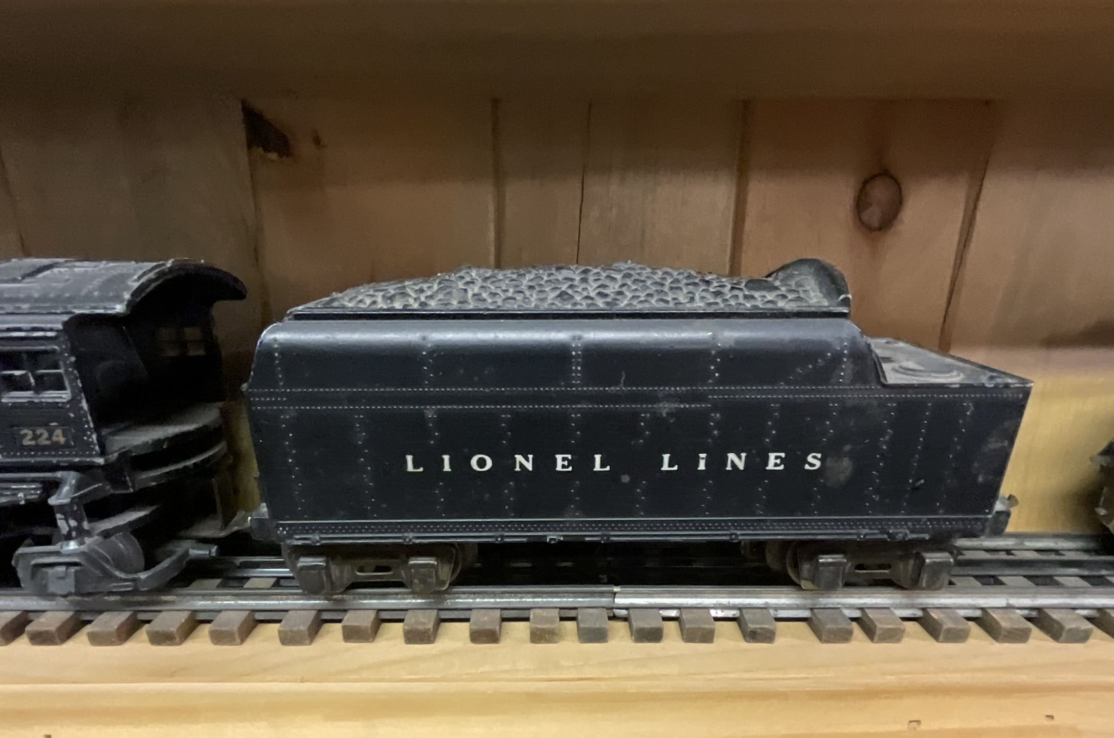 A Pair of Lionel No. 224 Steam Locomotive and Tender