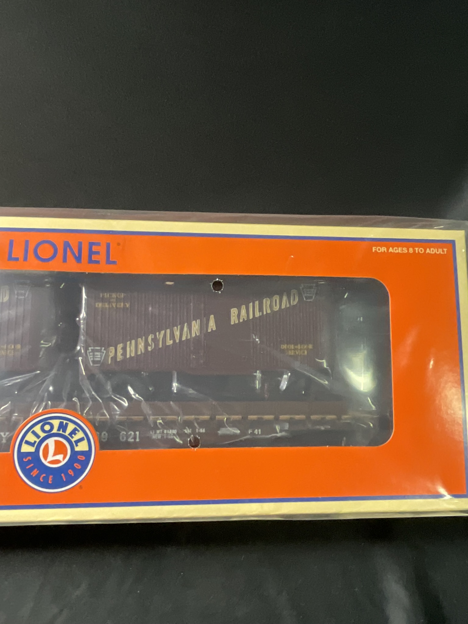 A Pair of Lionel Pennsylvania Railroad PS-4 Flatcars with Piggyback Trailers 6-21861