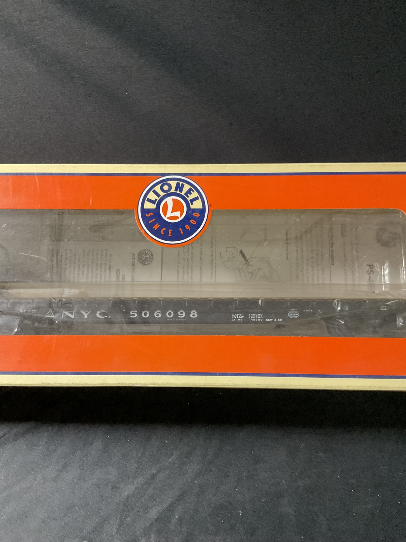 Lionel O Gauge New York Central PS-4 Flatcar 6-17575