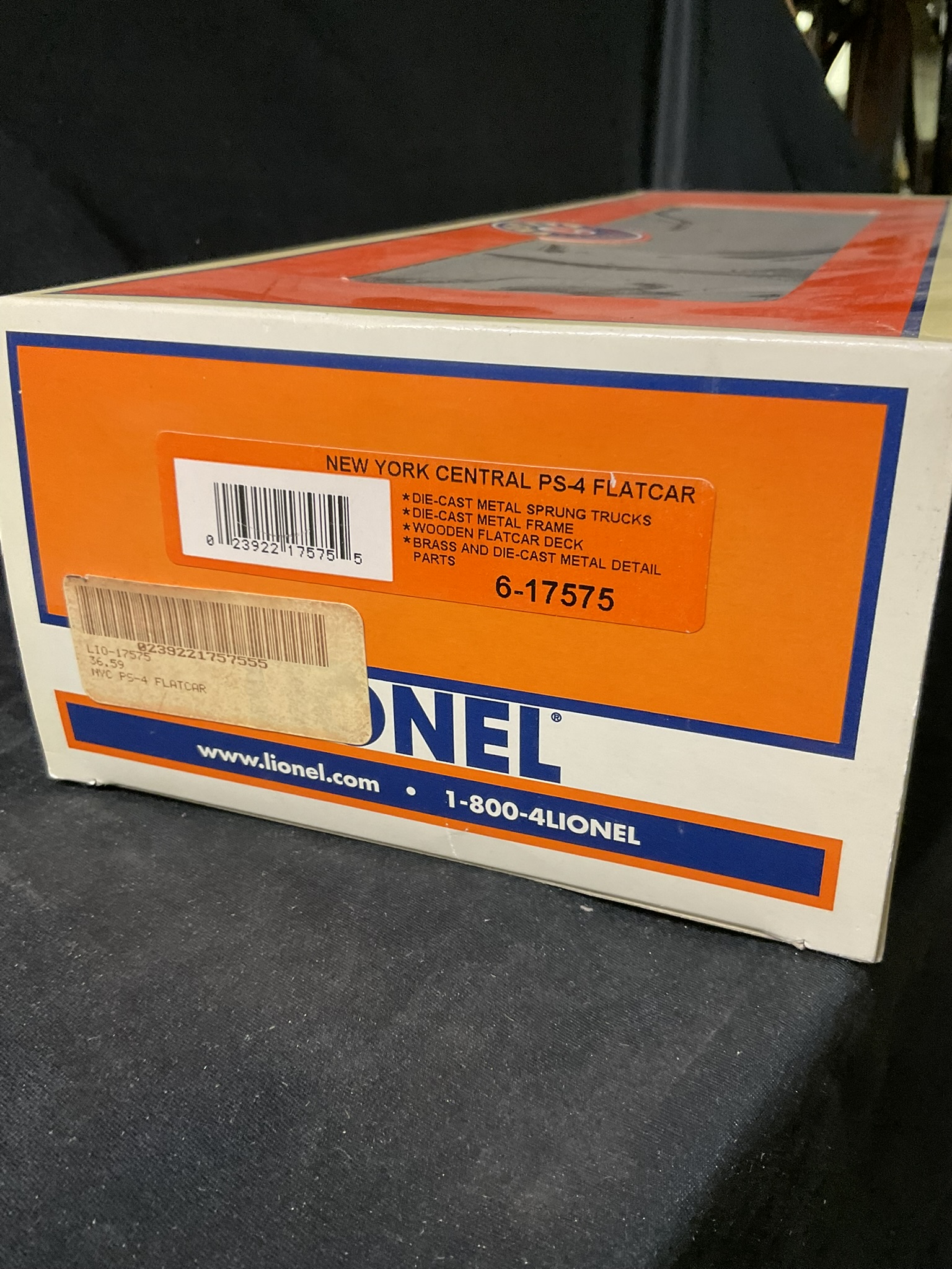 Lionel O Gauge New York Central PS-4 Flatcar 6-17575