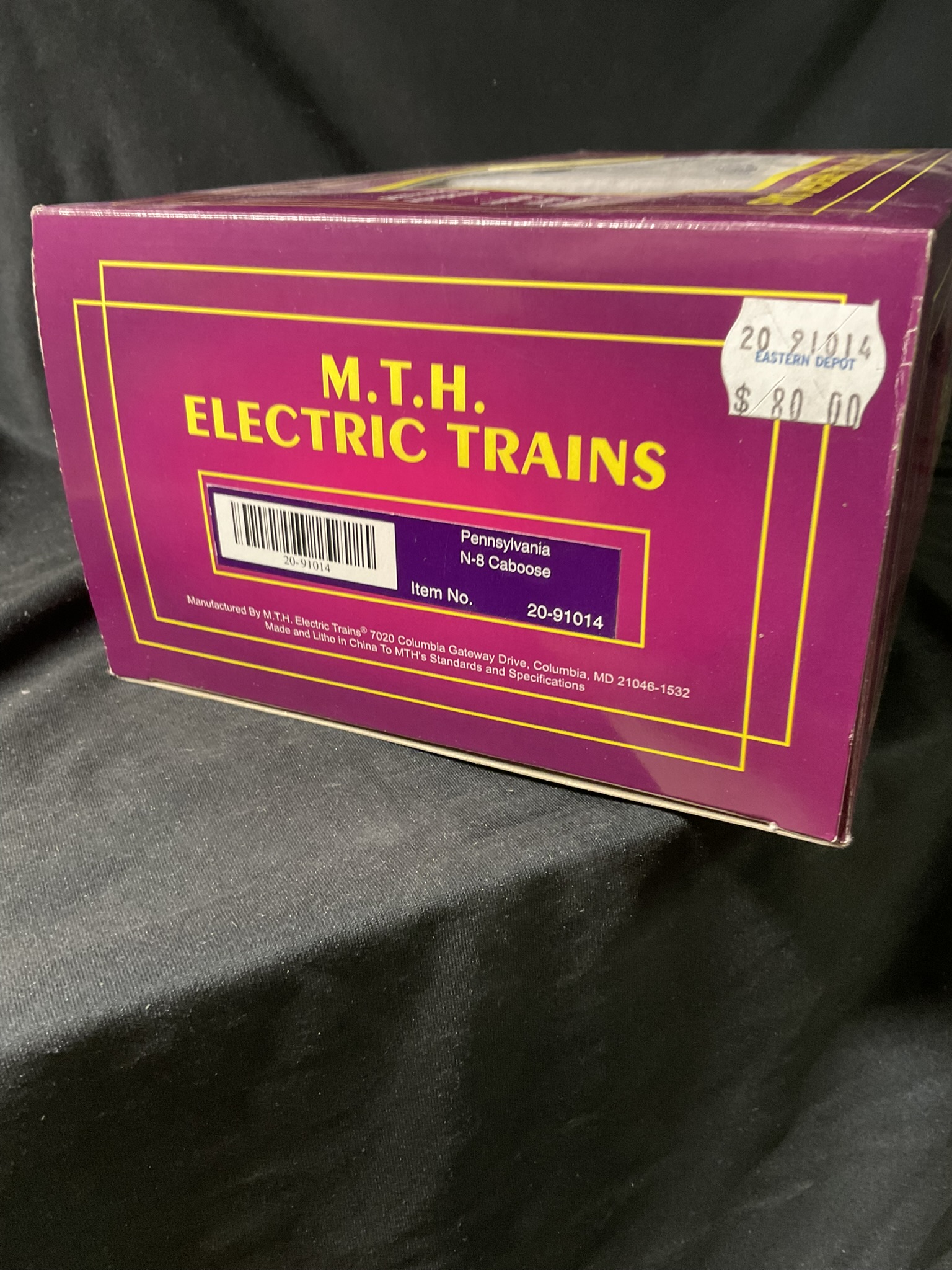 M.T.H. Electric Trains Pennsylvania N-8 Caboose Item Number 20-91014