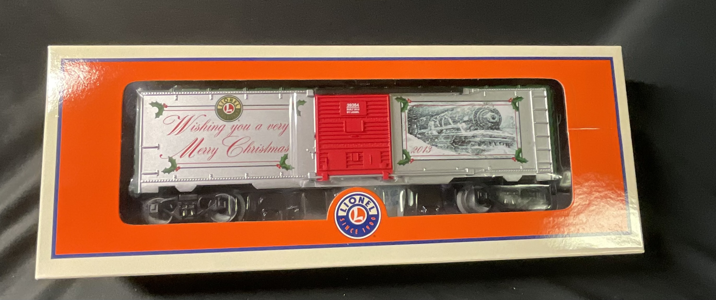 Lionel 2013 O Gauge Christmas Boxcar 6-39364 in Original Box