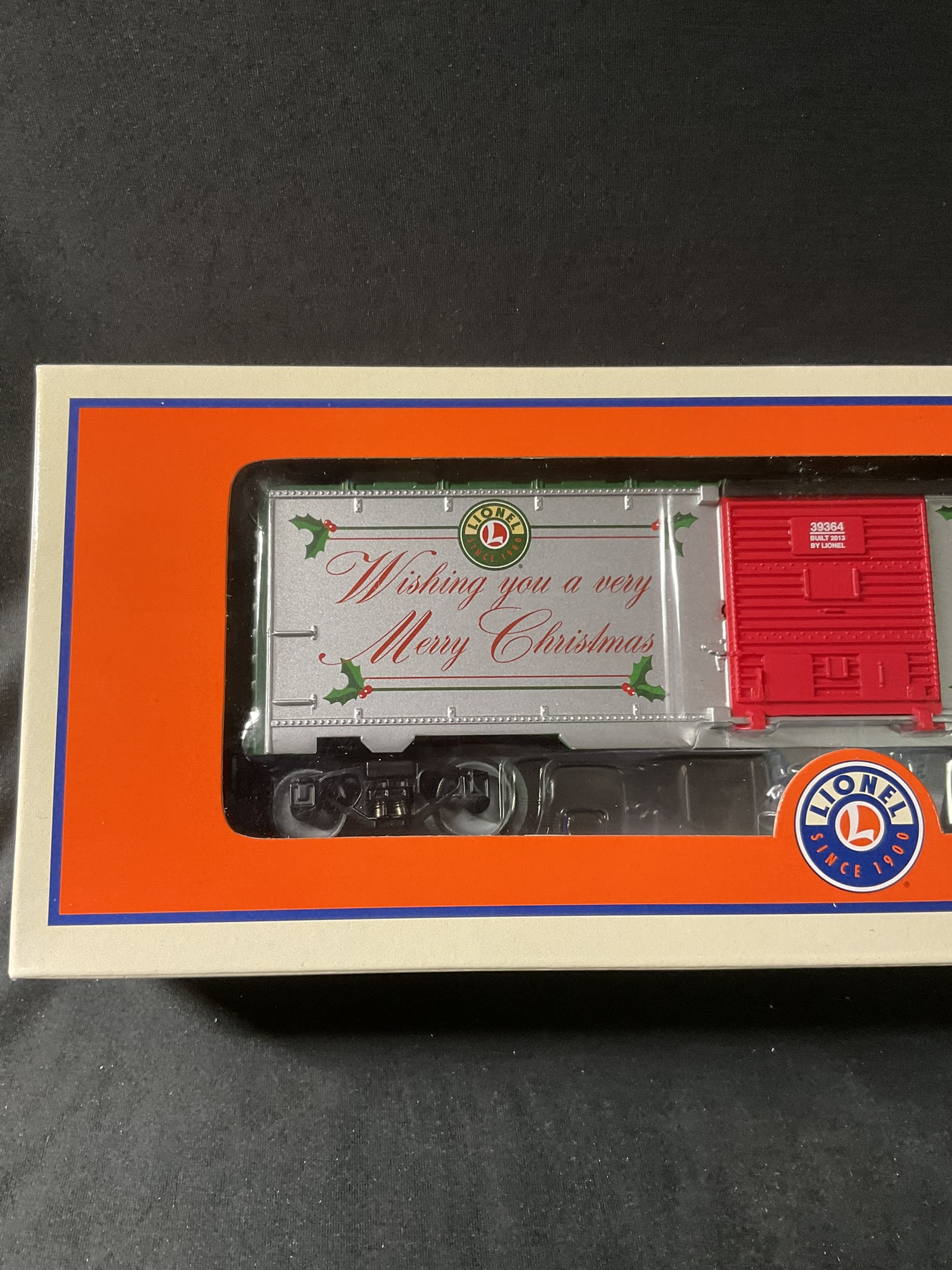 Lionel 2013 O Gauge Christmas Boxcar 6-39364 in Original Box
