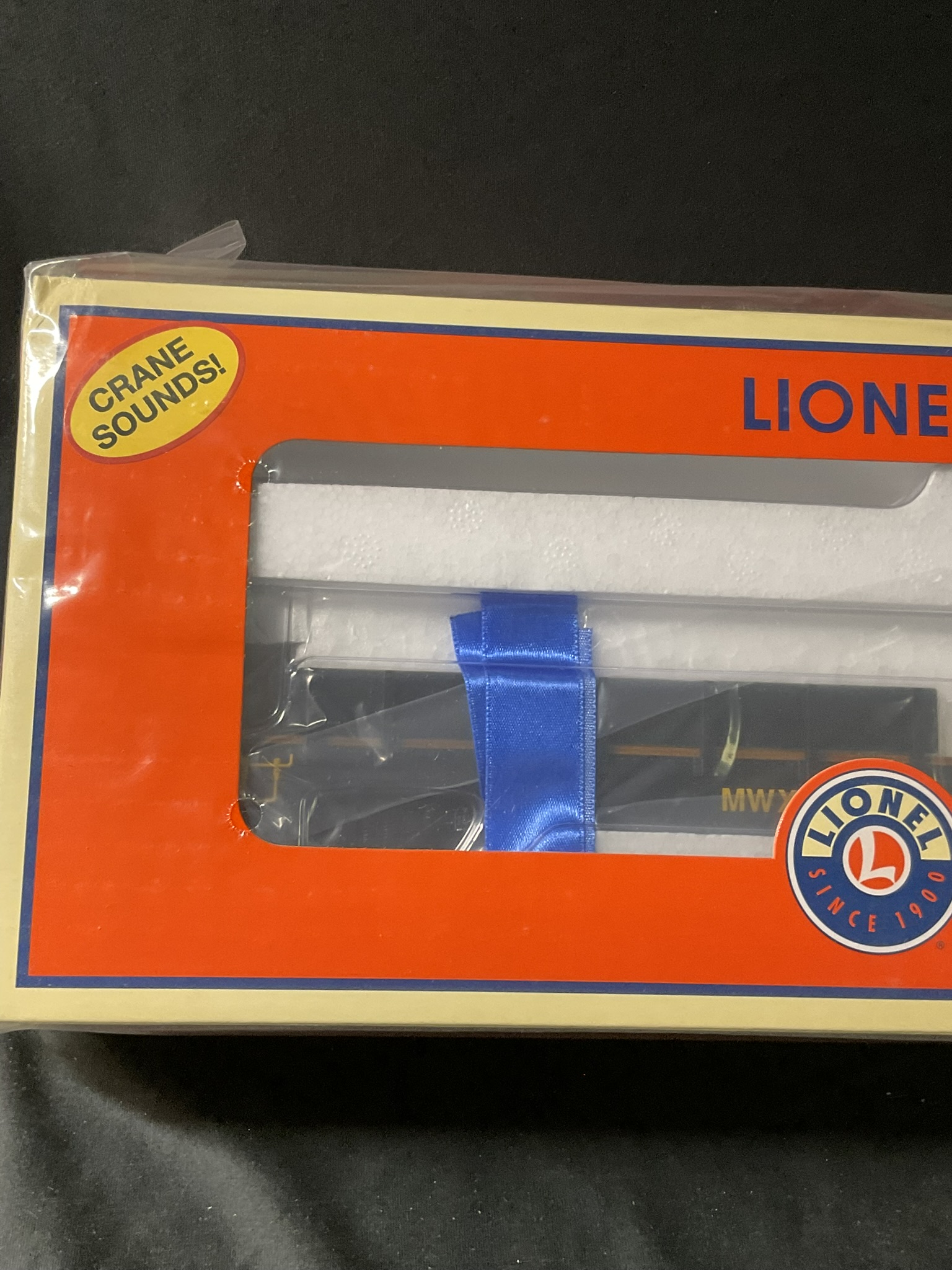 Lionel Model 6-29816 M.O.W. Boom Car with Crane Sounds