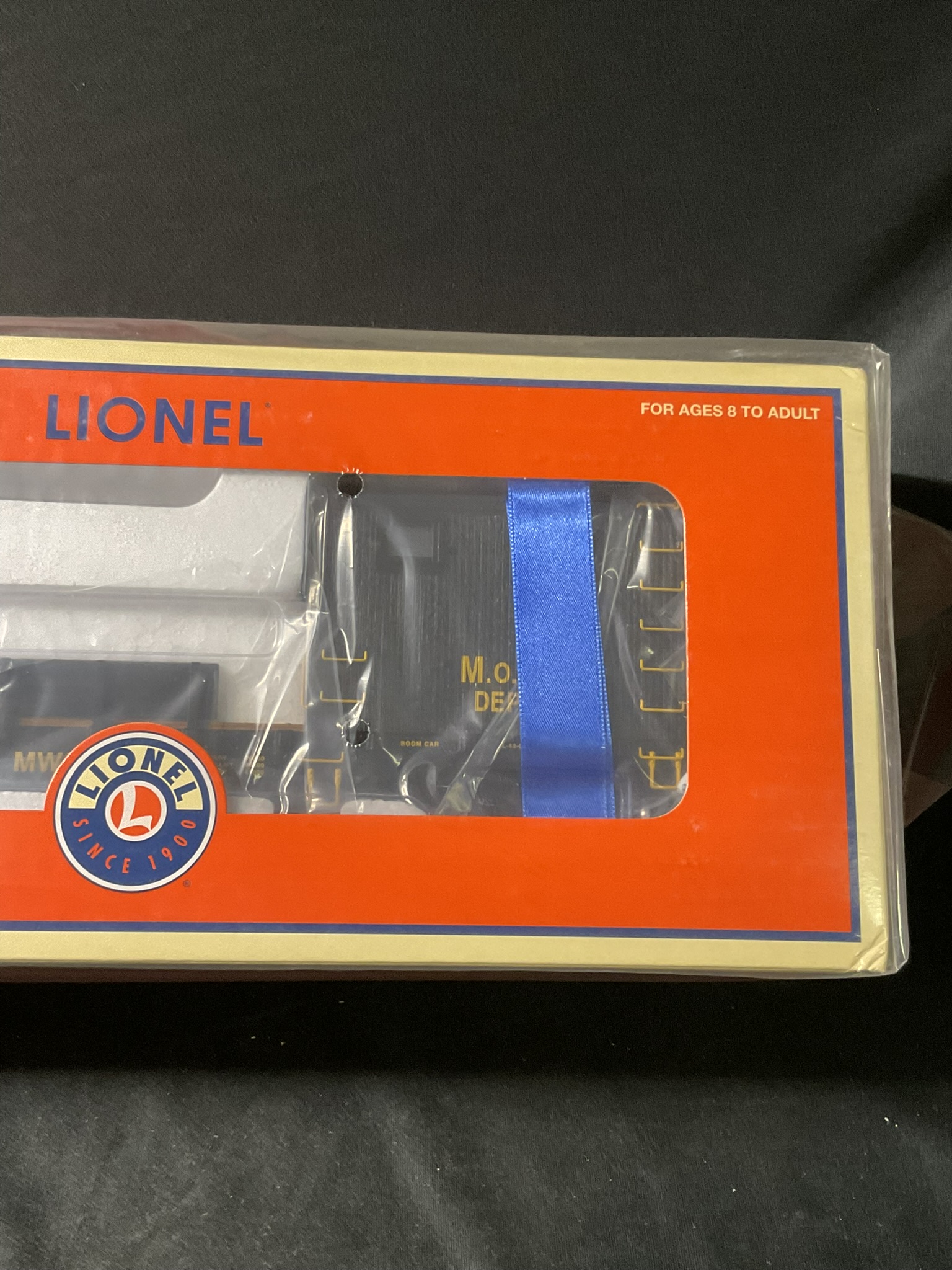 Lionel Model 6-29816 M.O.W. Boom Car with Crane Sounds