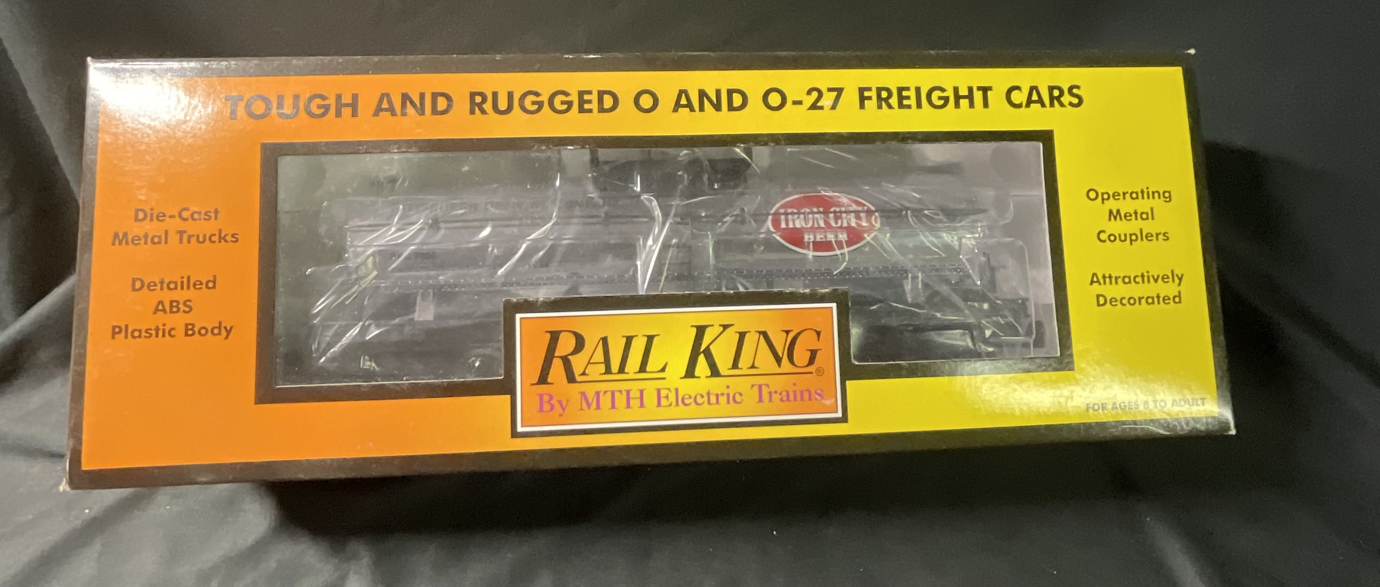 MTH Rail King O Gauge Iron City Beer Tank Car 30-73214