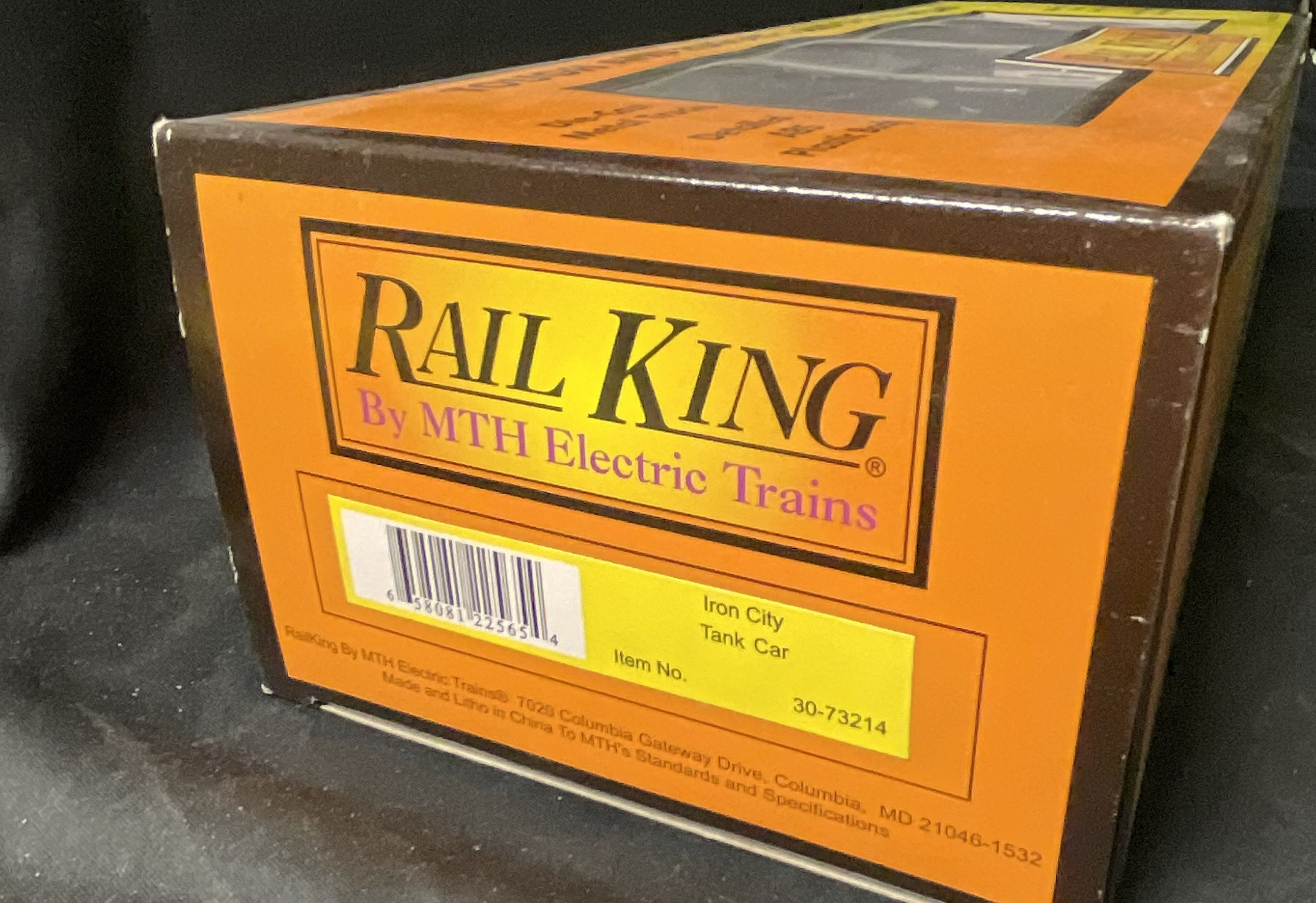 MTH Rail King O Gauge Iron City Beer Tank Car 30-73214