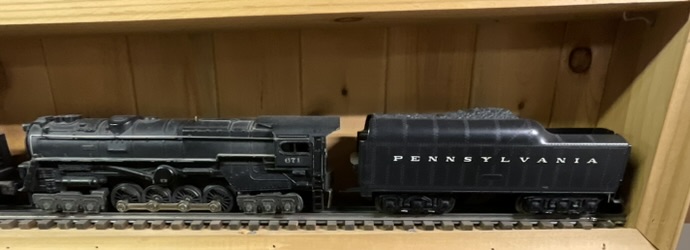 A Lionel No. 671 Pennsylvania Railroad S2 Steam Turbine Locomotive and Tender