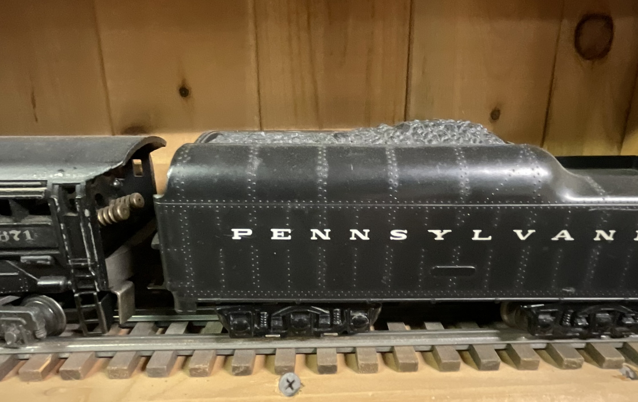 A Lionel No. 671 Pennsylvania Railroad S2 Steam Turbine Locomotive and Tender