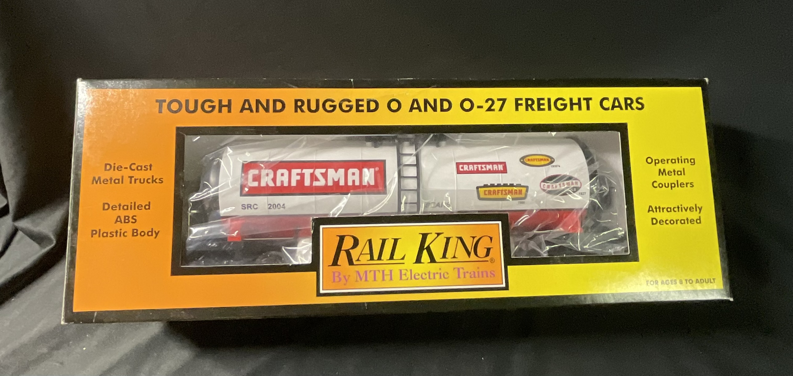 Rail King by MTH Electric Trains Craftsman Modern Tank Car Item 30-73122