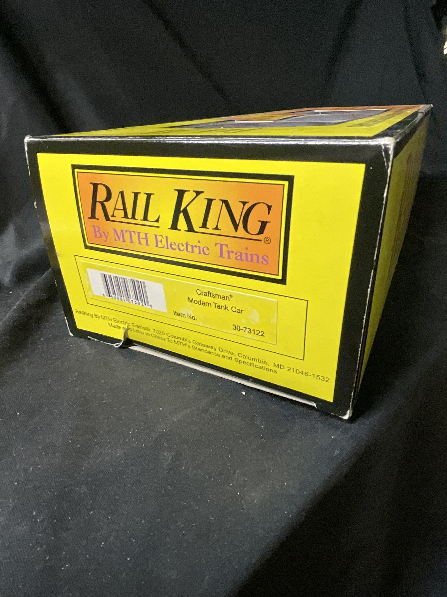 Rail King by MTH Electric Trains Craftsman Modern Tank Car Item 30-73122