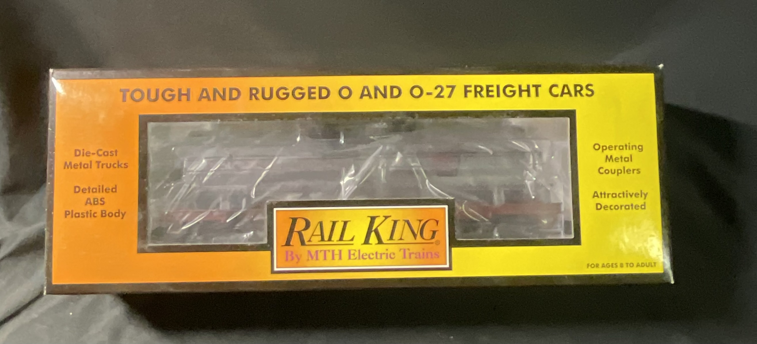 RailKing by MTH Electric Trains O Scale Pennsylvania Chrome Tank Car 30-73221