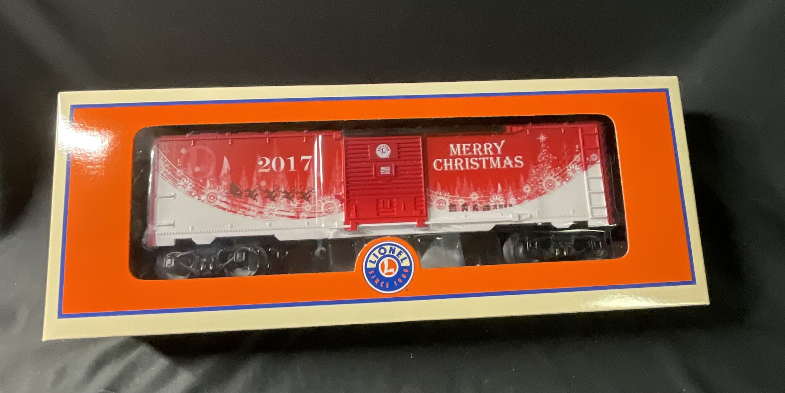 Lionel 6-84375 O Gauge 2017 Christmas Boxcar