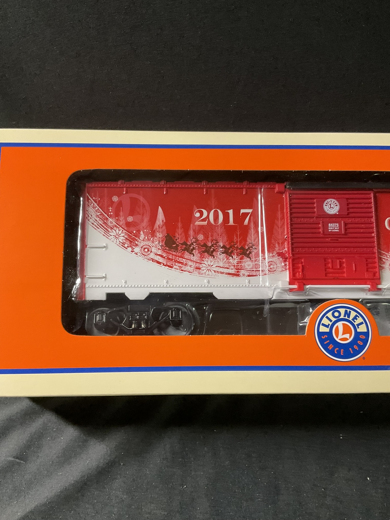 Lionel 6-84375 O Gauge 2017 Christmas Boxcar