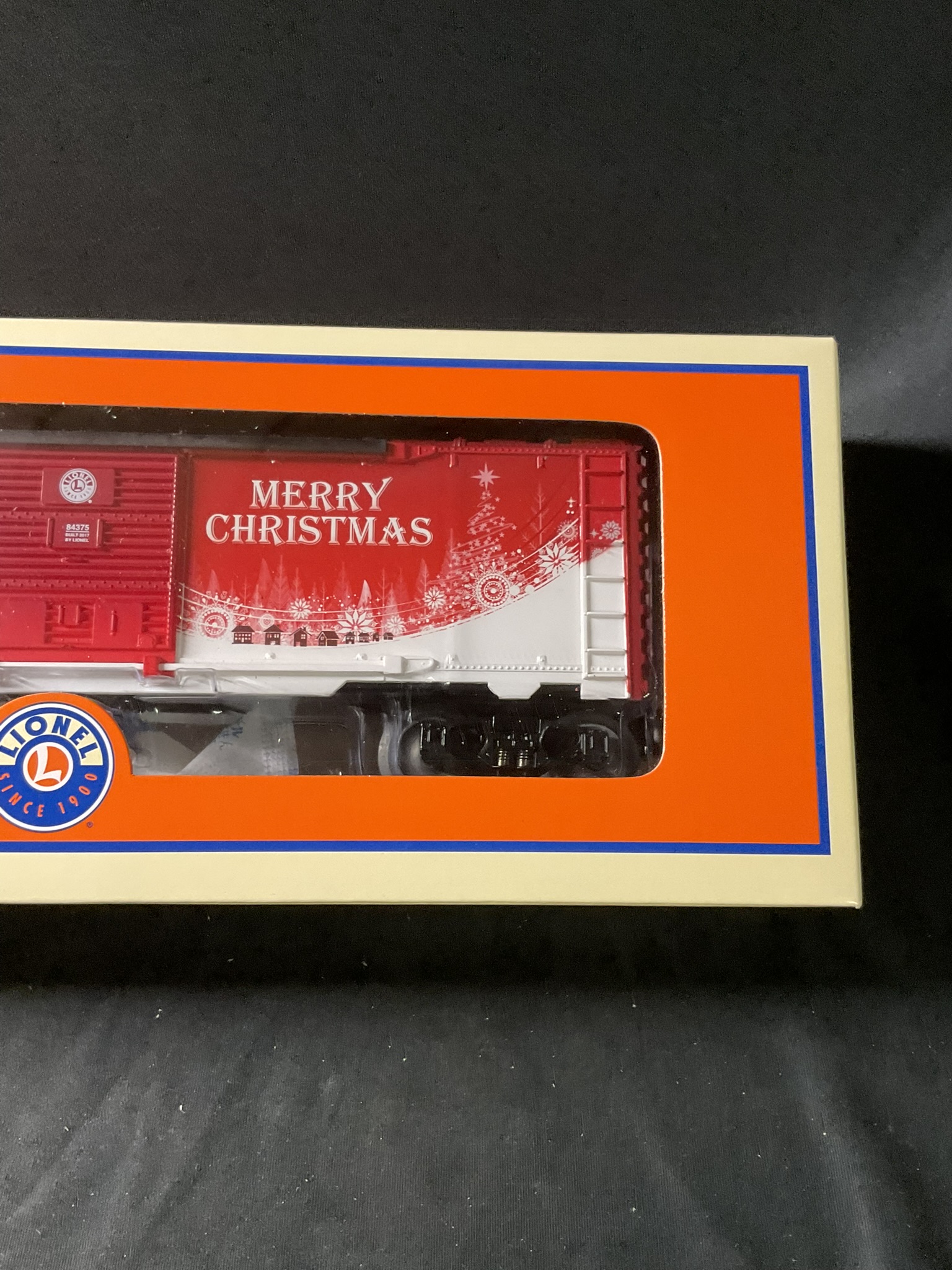 Lionel 6-84375 O Gauge 2017 Christmas Boxcar