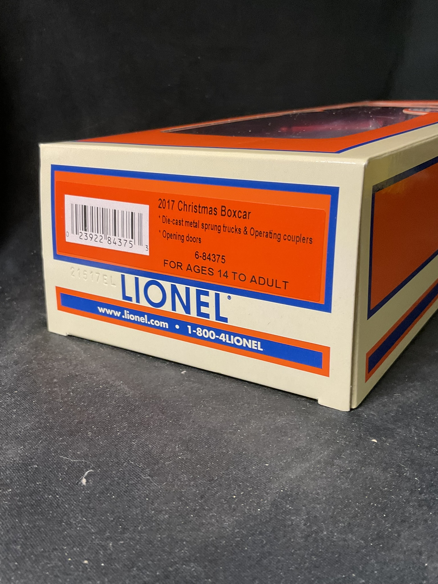 Lionel 6-84375 O Gauge 2017 Christmas Boxcar