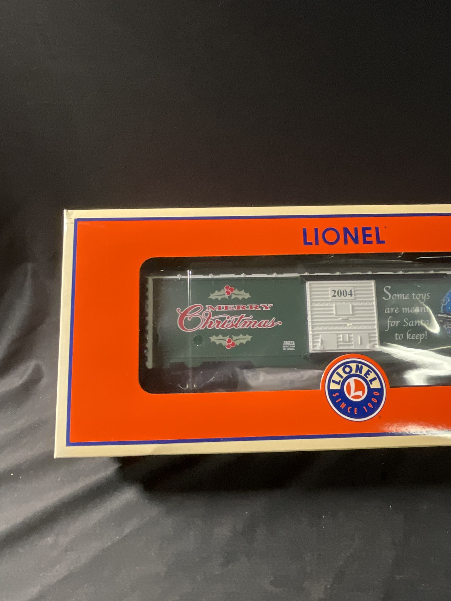Lionel 6-36275 2004 Christmas Boxcar in Original Box