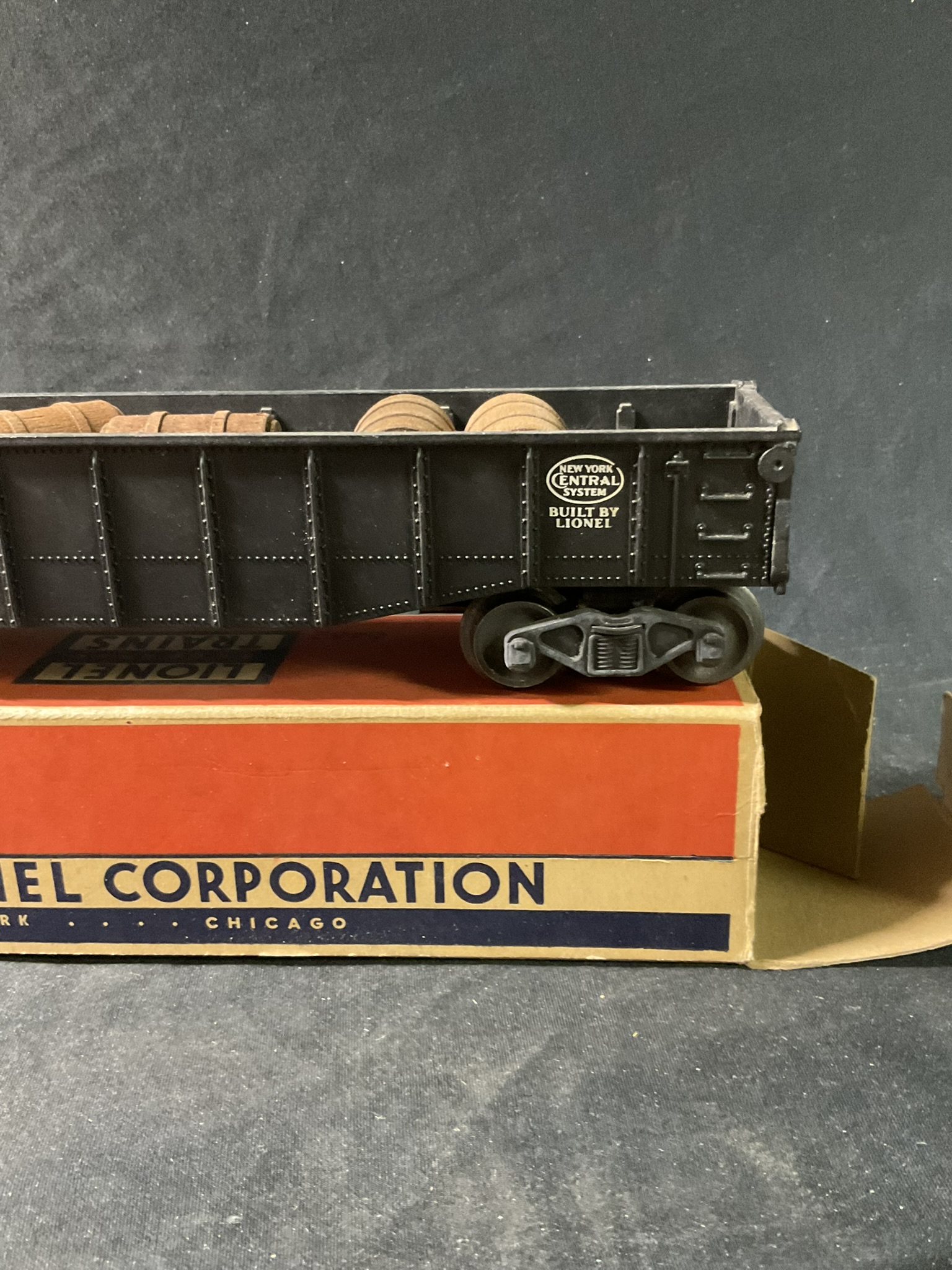 Lionel No. 6462 New York Central Gondola Car with Original Box